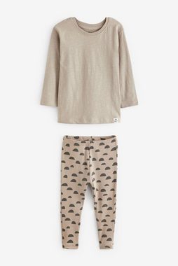 Next Pyjama Schlafanzüge mit geripptem Bein, 3er-Pack (6 tlg)