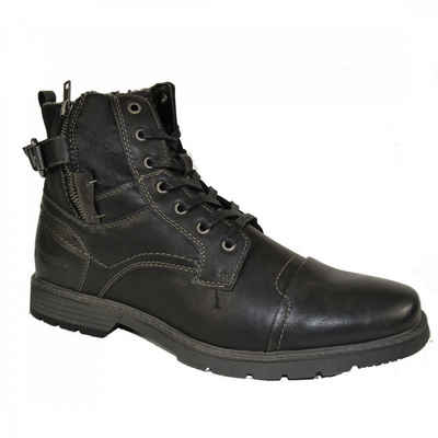 PETROLIO Warmfutter Boots Stiefel Schwarz