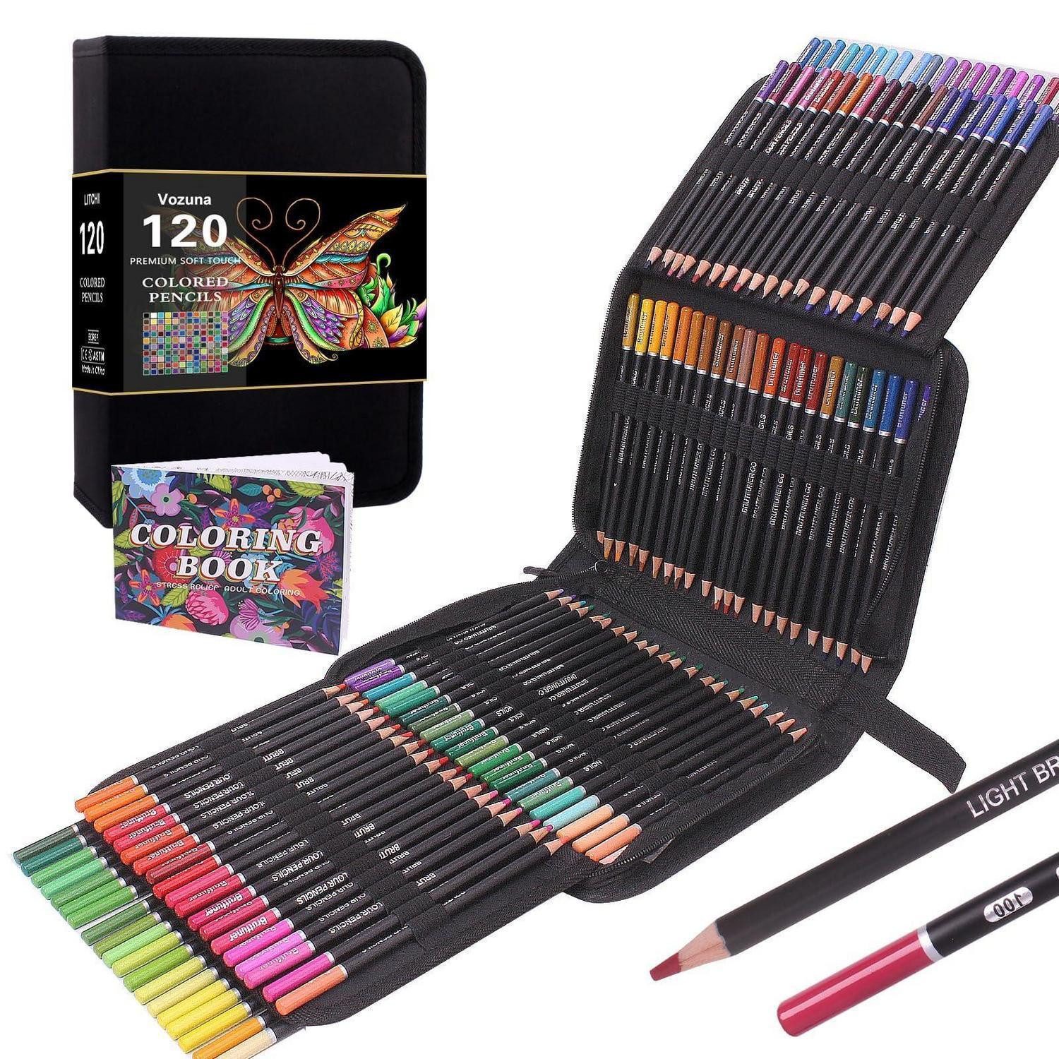 LuxusKollektion Buntstift Buntstifte 120 Farben Set