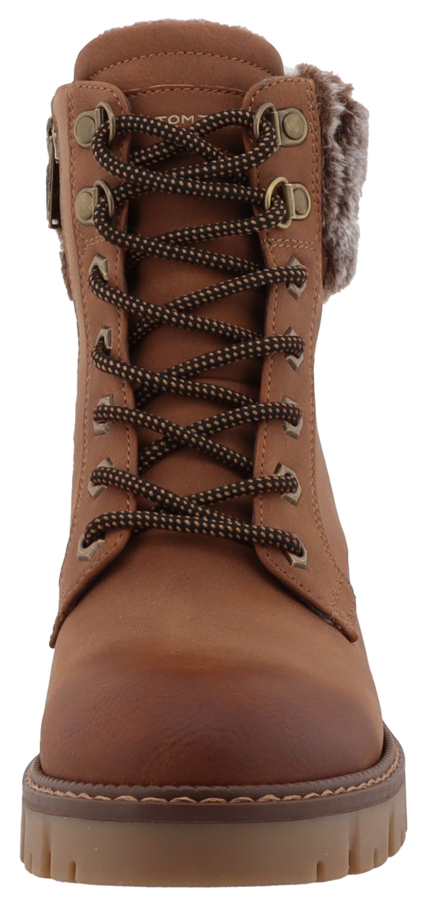 TOM TAILOR Winterstiefelette Workerboots, Plateaustiefelette mit Blockabsatz