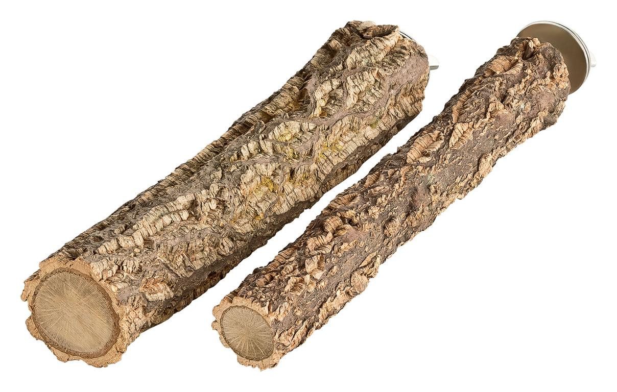 Kork-Deko.de Vogelspielplatz Vogelspielplatz 2er-Pack Vogelsitzstangen - Ko günstig online kaufen