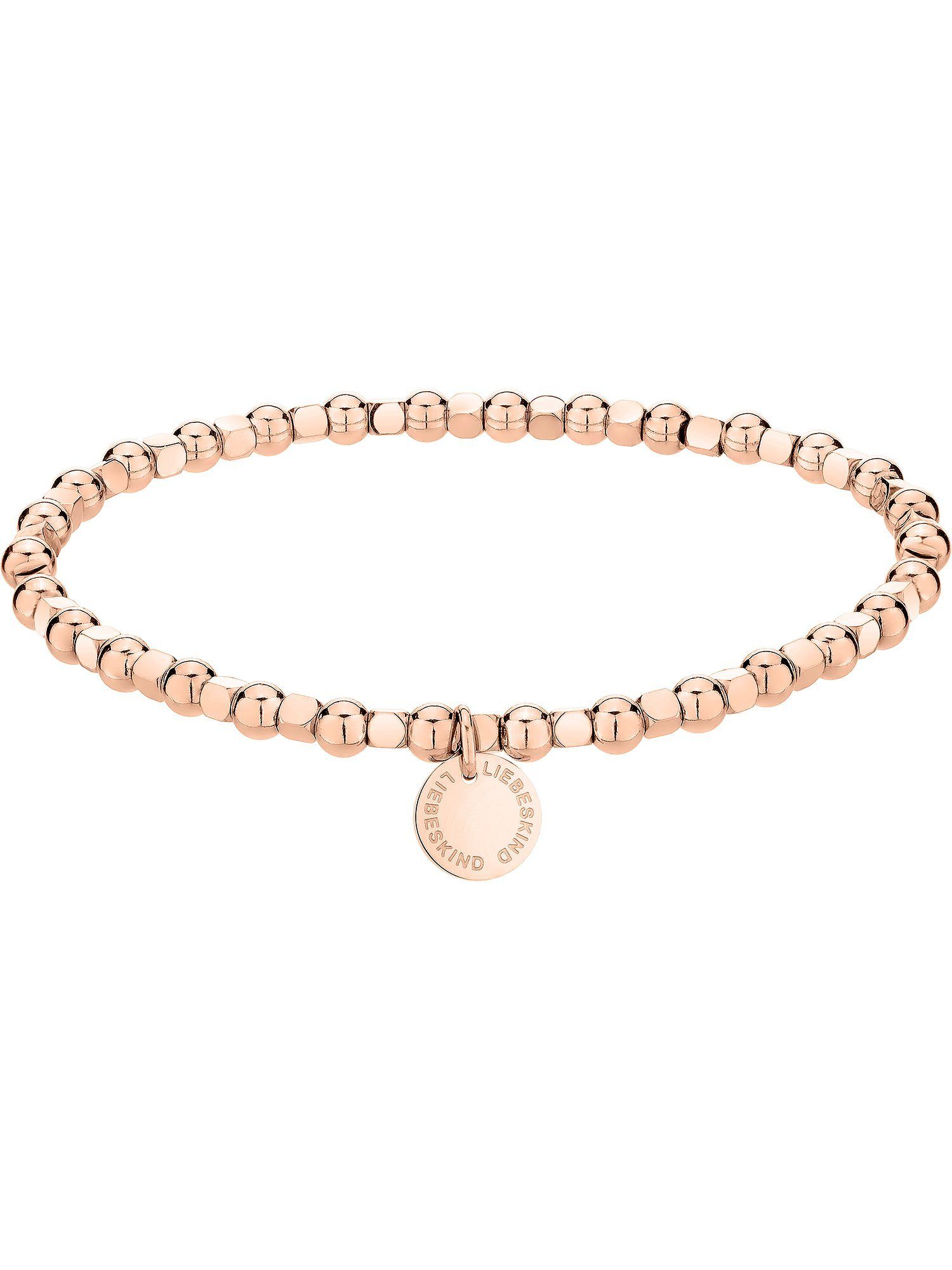 Liebeskind Berlin Edelstahlarmband Liebeskind Damen-Armband Edelstahl, Trendig roségold