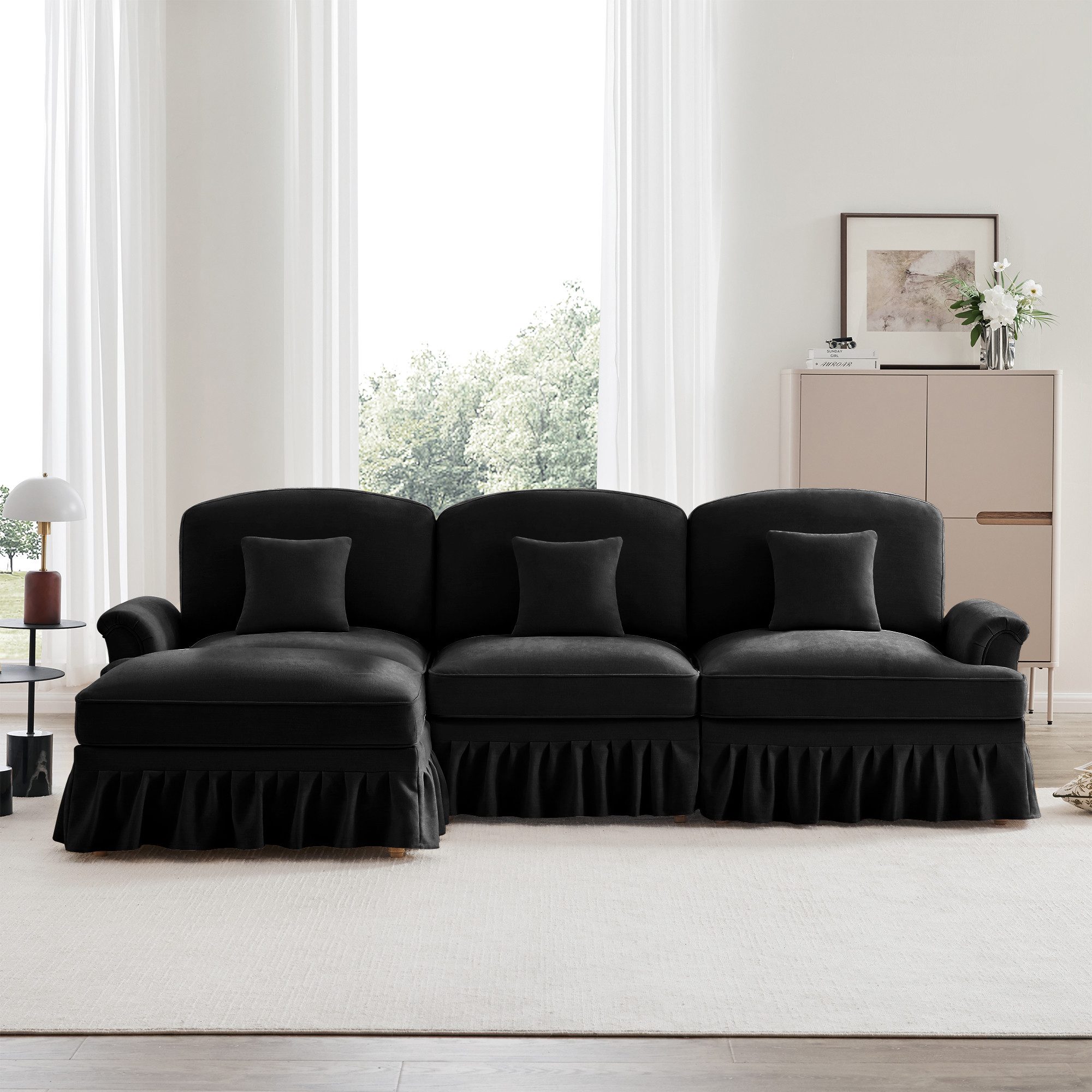 i@home Sofa Klassisches Sofa aus Chenille günstig online kaufen