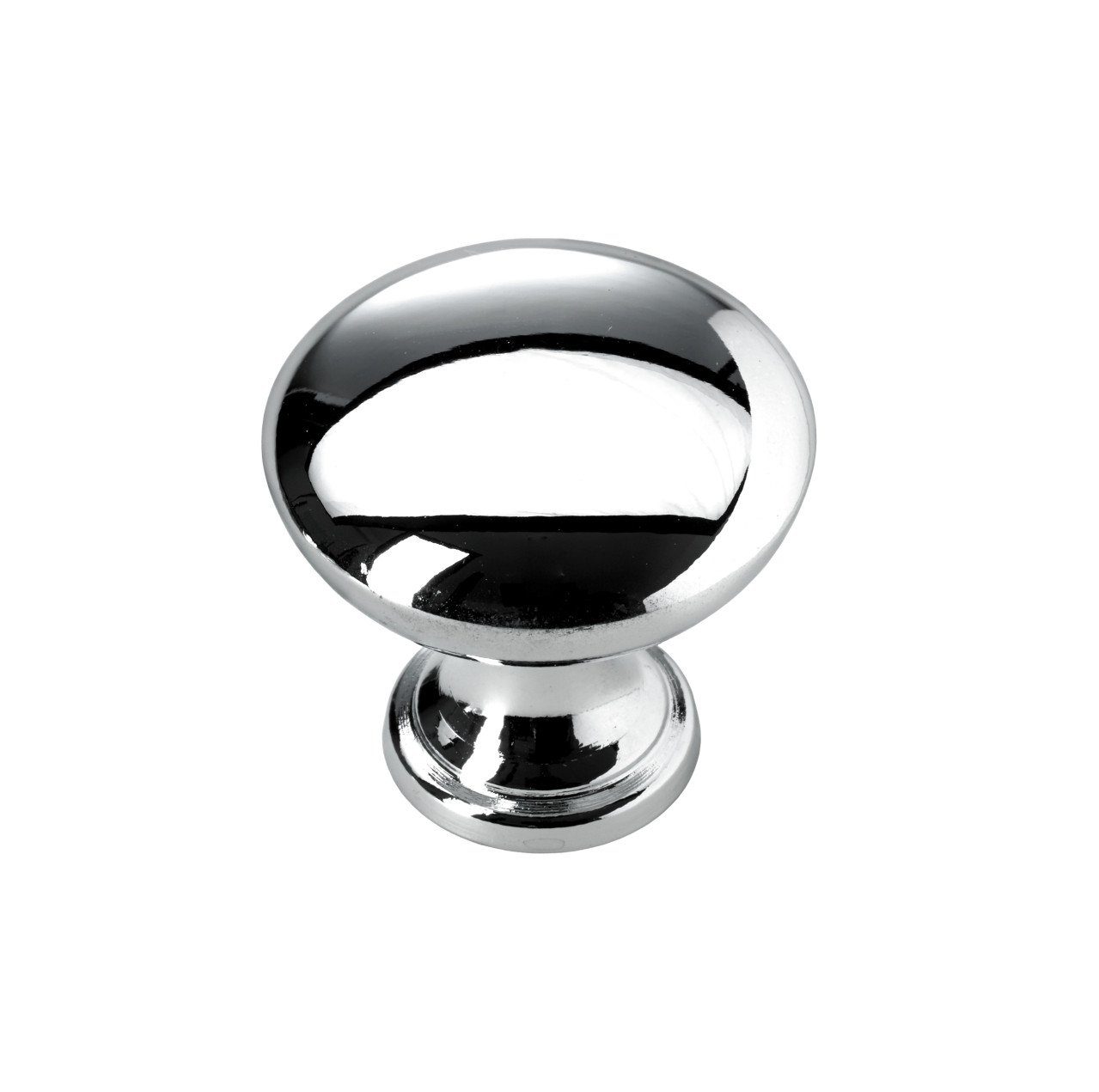 Möbelknopf Hettich Möbelknopf Aluminium verchromt Ø 30,0 mm -
