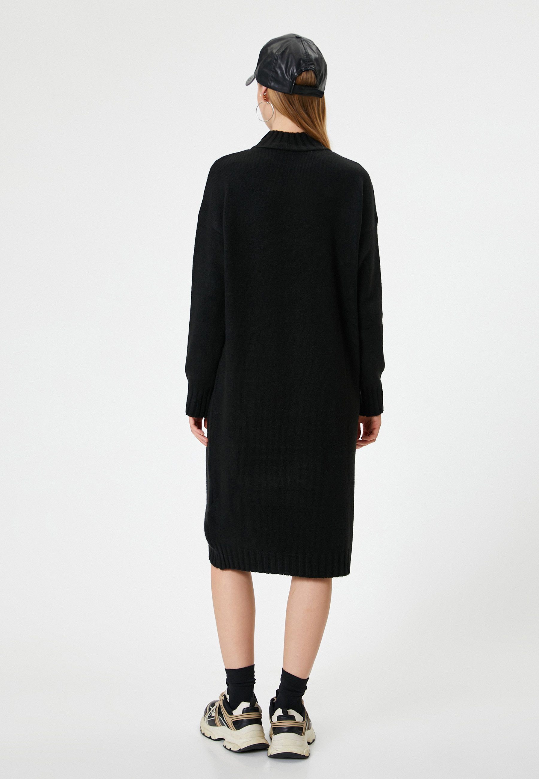 Koton Midikleid Midi Länge Standkragen