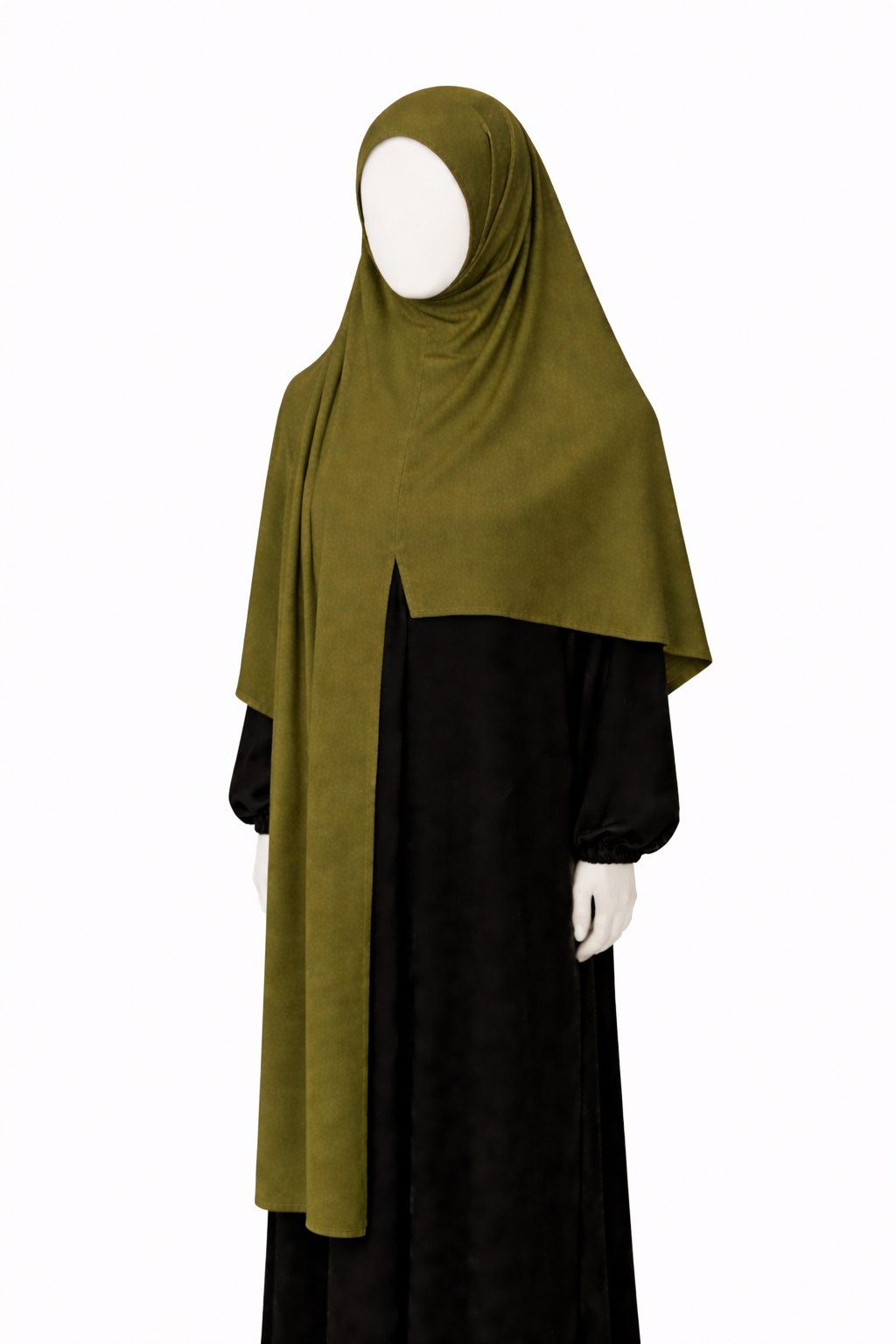 Aymasal Kopftuch Easy Jersey Hijab to-go Kopftuch Schal Tuch Islam Extra lang 180x70, (Einzelstück, 1-St. Einzelartikel), Easy Hijab mit Frontnaht aus Viskose Stretch Komfort
