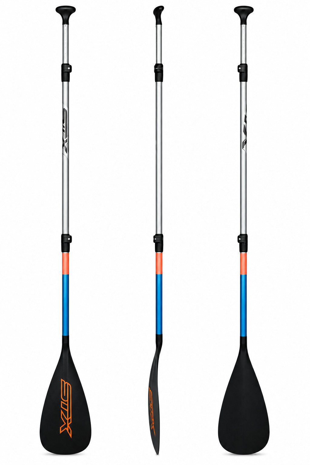 STX Aluminium SUP Paddel 3-teilig verstellbar 170-205 cm SUP-Paddel