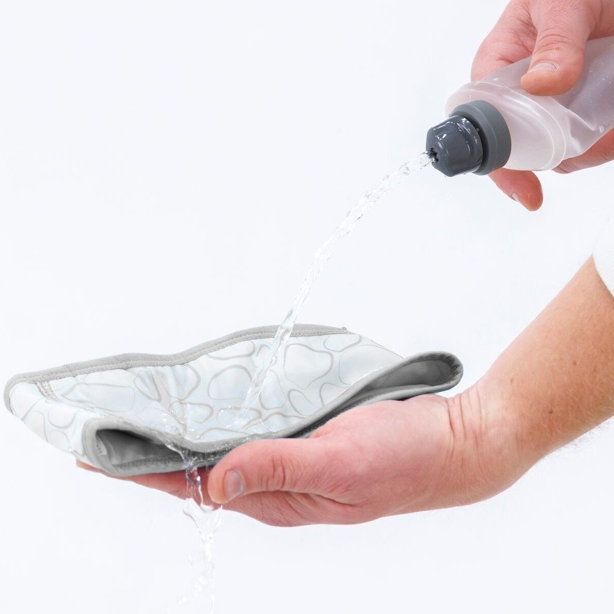 Ruffwear Tier-Halstuch Kühlhalsband Swamp Cooler Neck Gaiter Graphite Gray