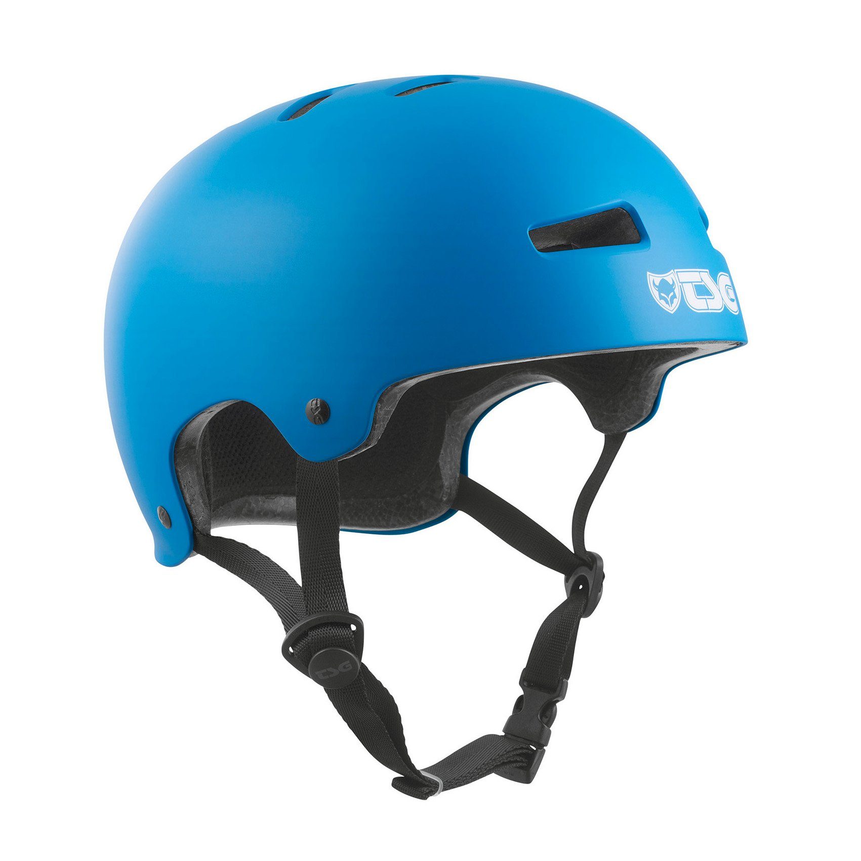 TSG Fahrradhelm Evolution Solid Color - satin dark cyan, Skate- & Fahrradhelm