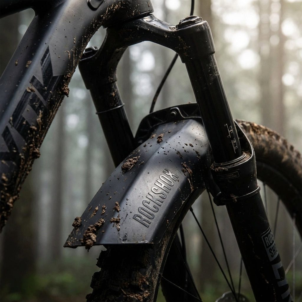 RockShox Schutzblech Rockshox Fender MTB Lyrik/Pike 2023+ schwarz, 3-bolt, kurz, vorne