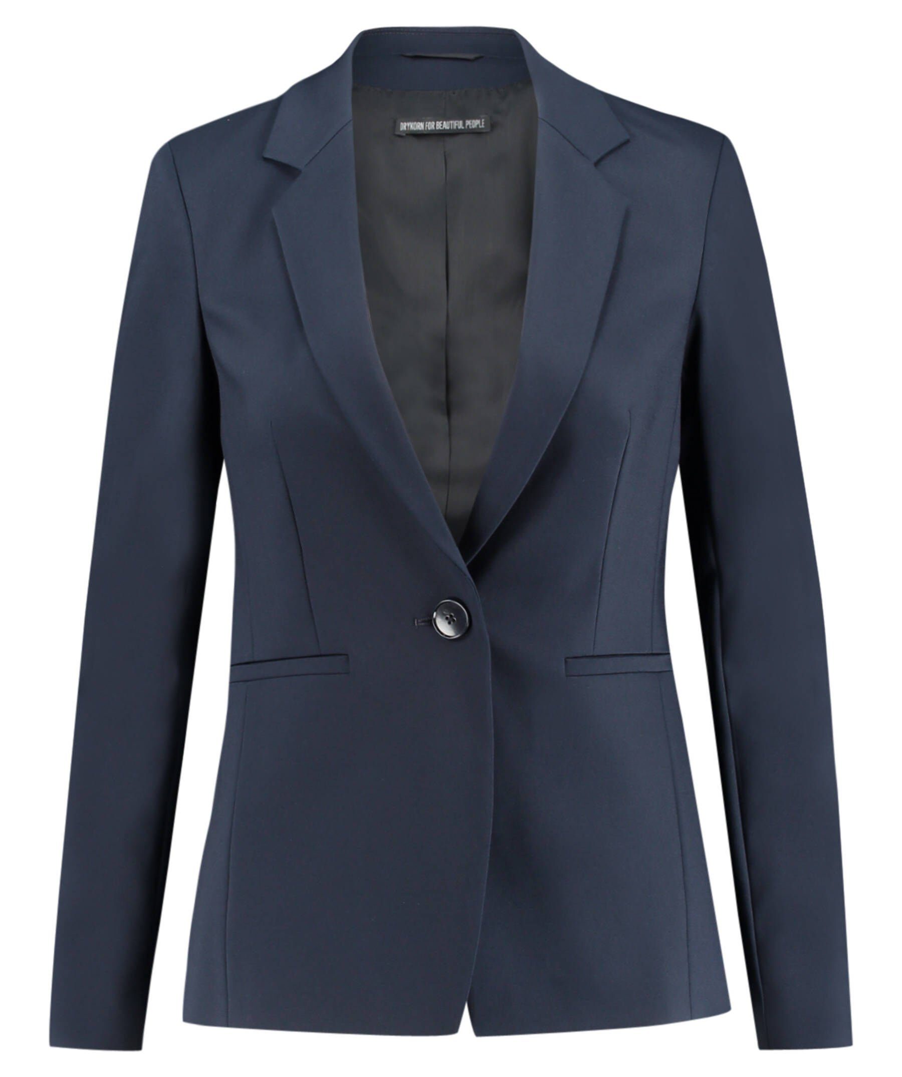 Damen blau Blusenblazer Blazer Drykorn (51) (1-tlg) "Golders"