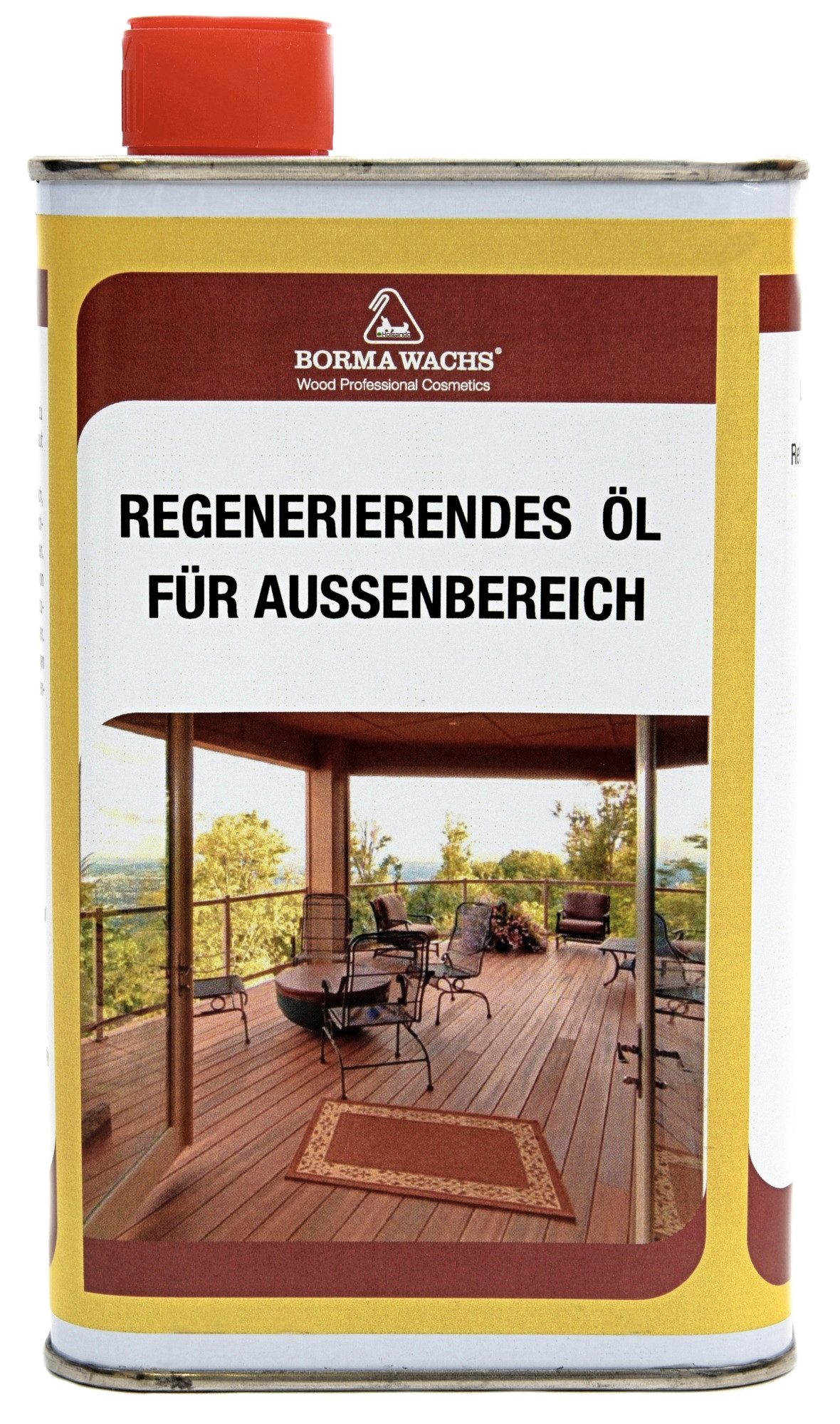 BORMA Holzöl Auffrischungsöl für Holz im Außenbereich 500ml