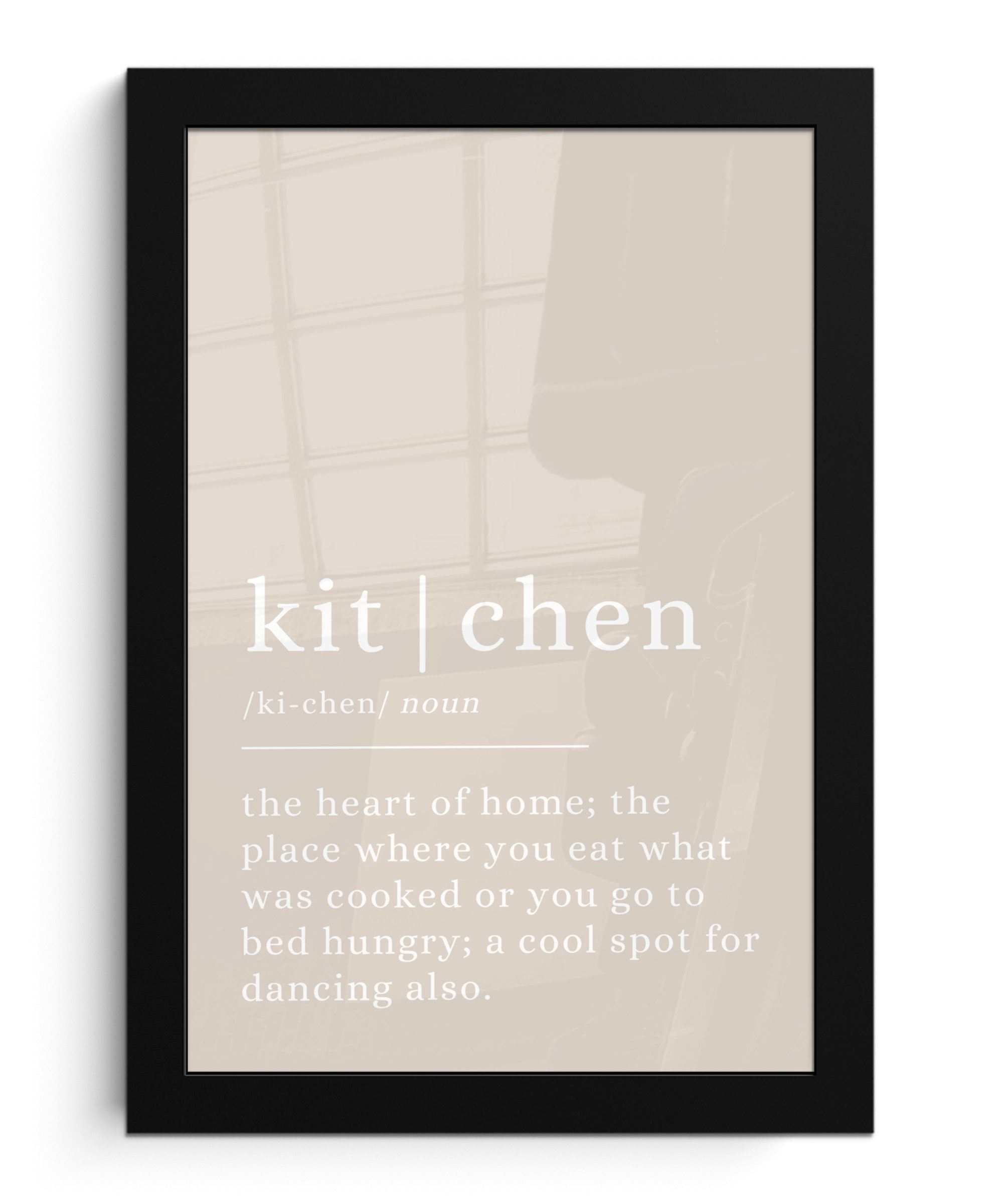 MuchoWow Poster Zitat - Küche - günstig online kaufen