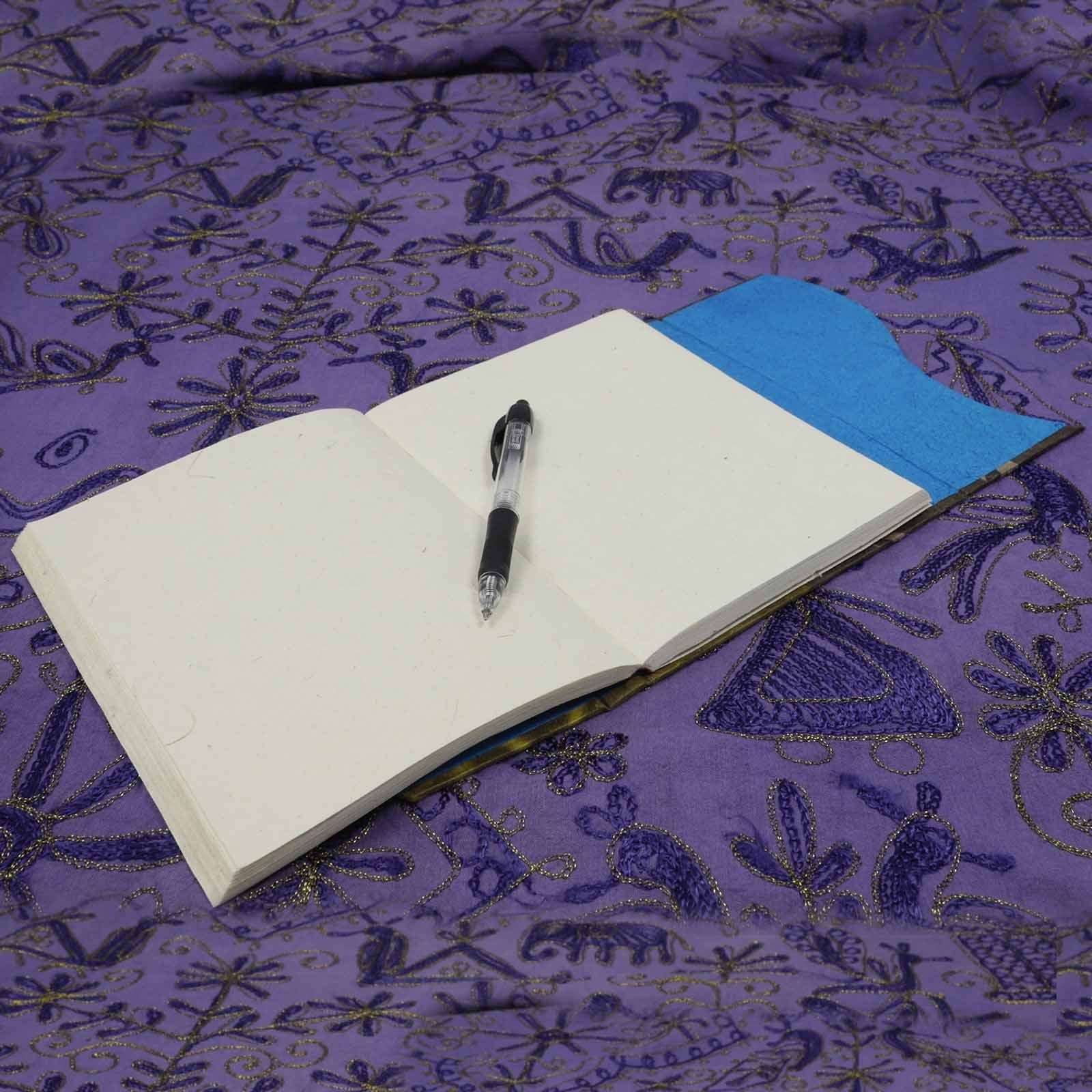Papier Nepal aus UND Tagebuch Lokta Handgemachtes Notizbuch Poesiealbum KUNST MAGIE Tagebuch