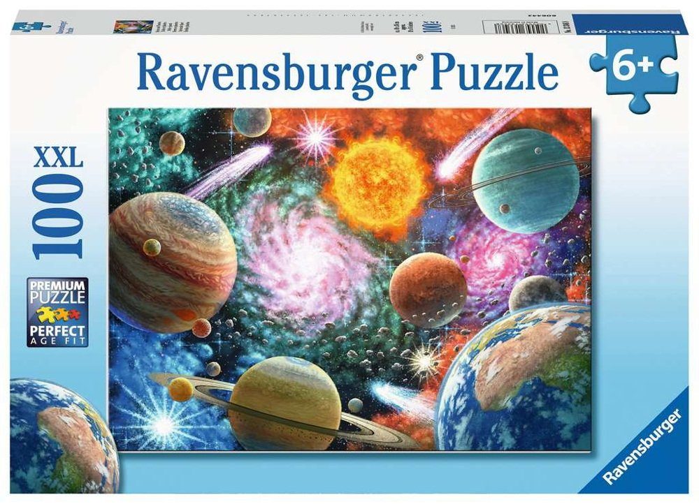Ravensburger Puzzle 100 Teile Ravensburger Kinder Puzzle XXL Sterne und Pla günstig online kaufen