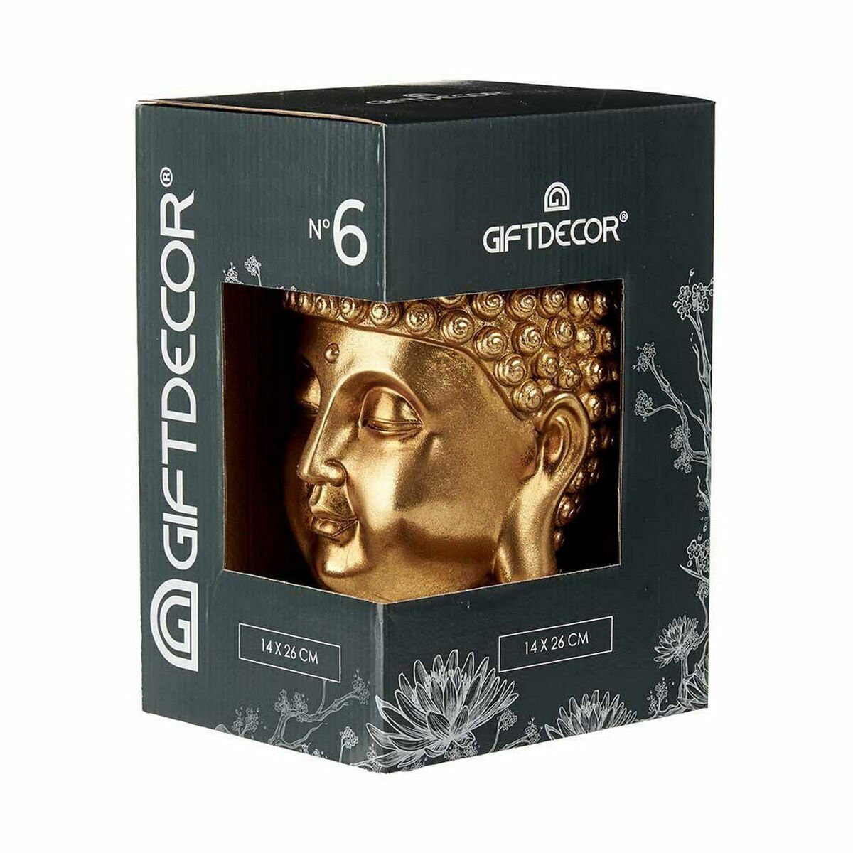 Dekoobjekt Buddha Gift Gold Kopf cm Decor x 26 Stück x 14 Deko-Figur 4 17