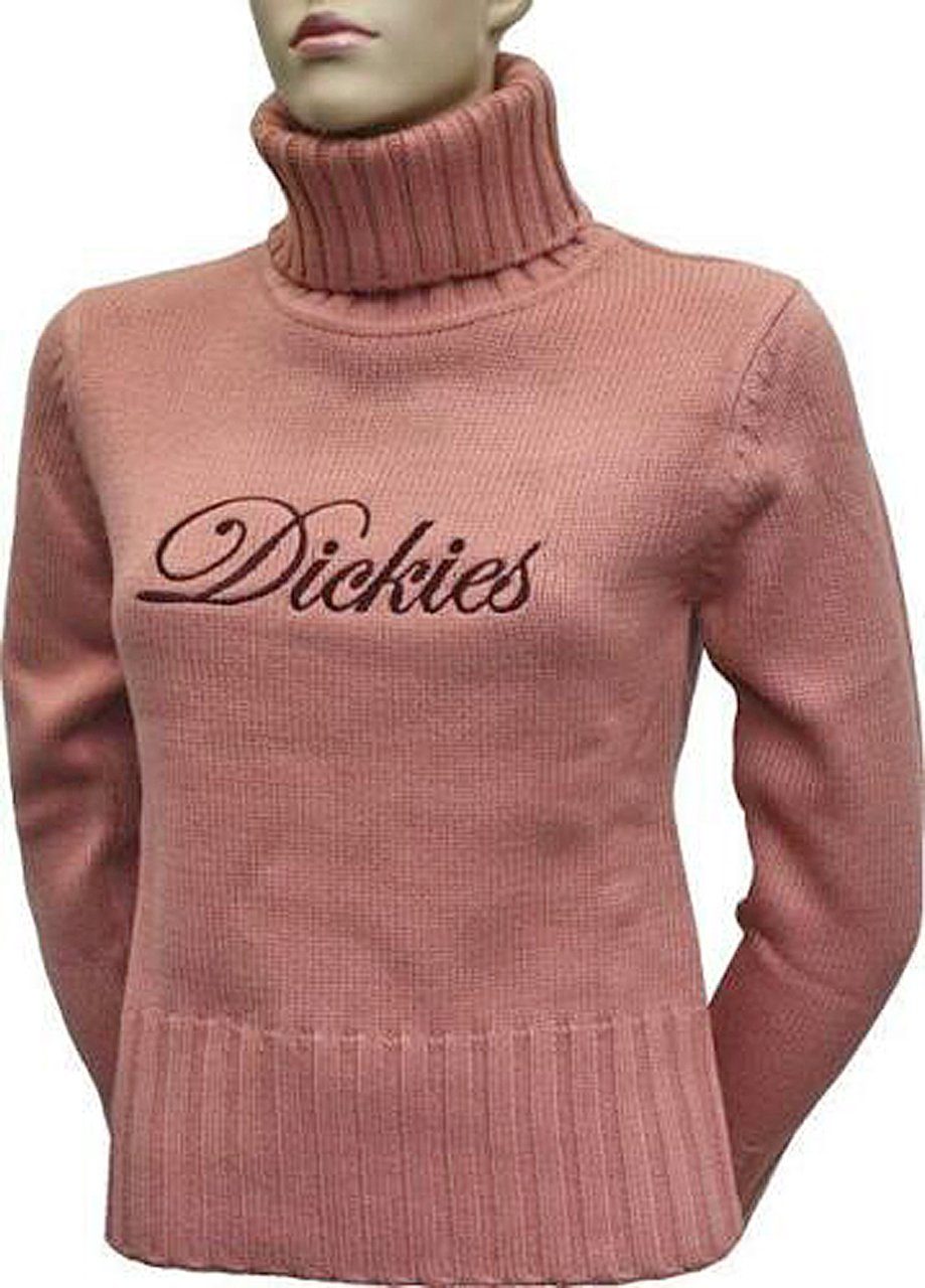 Dickies Rollkragenpullover in Rose