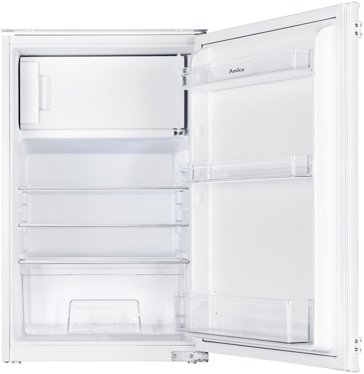 Amica Einbaukühlschrank EKS 16171/1 / BM132.3i(E), 87,1 cm hoch, 54 cm breit, Ruhig, übersichtlich, passend – dein Kühlschrank für jeden Tag