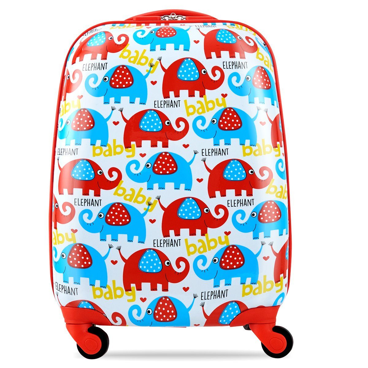 Kinderkoffer Reisegepäck, Kindergepäck, Rucksack COSTWAY + Kinderkoffer 2tlg