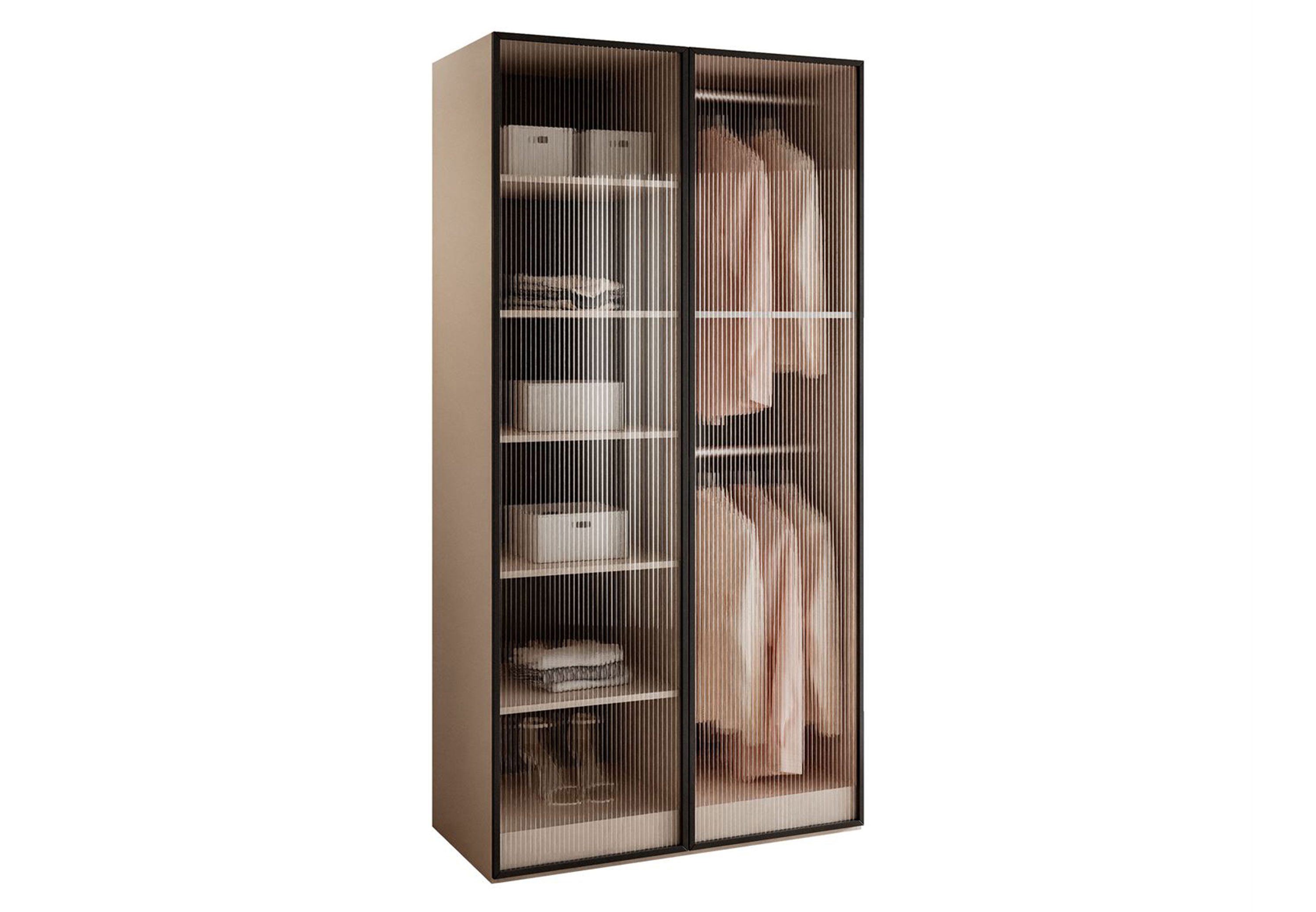 Lookway Kleiderschrank SANDBOX BEIGE 100 101x49x200 cm