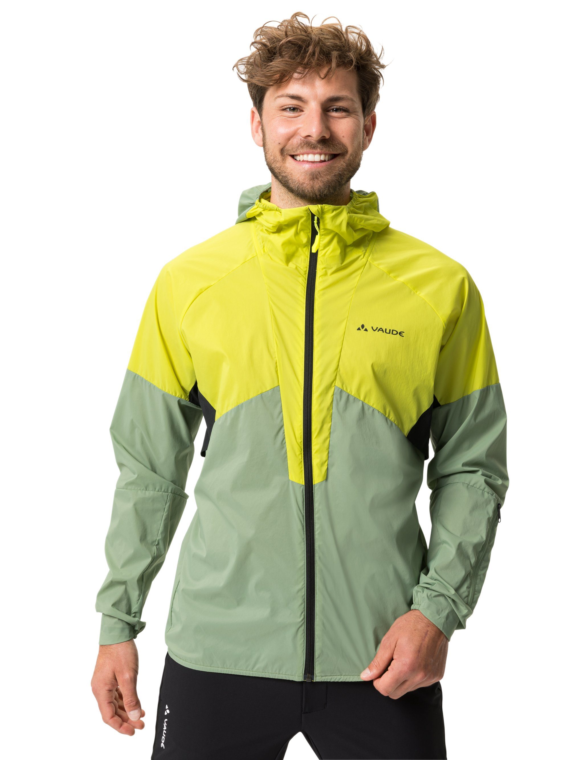 Crana VAUDE kompensiert green (1-St) Outdoorjacke Men's Jacket Klimaneutral Wind bright