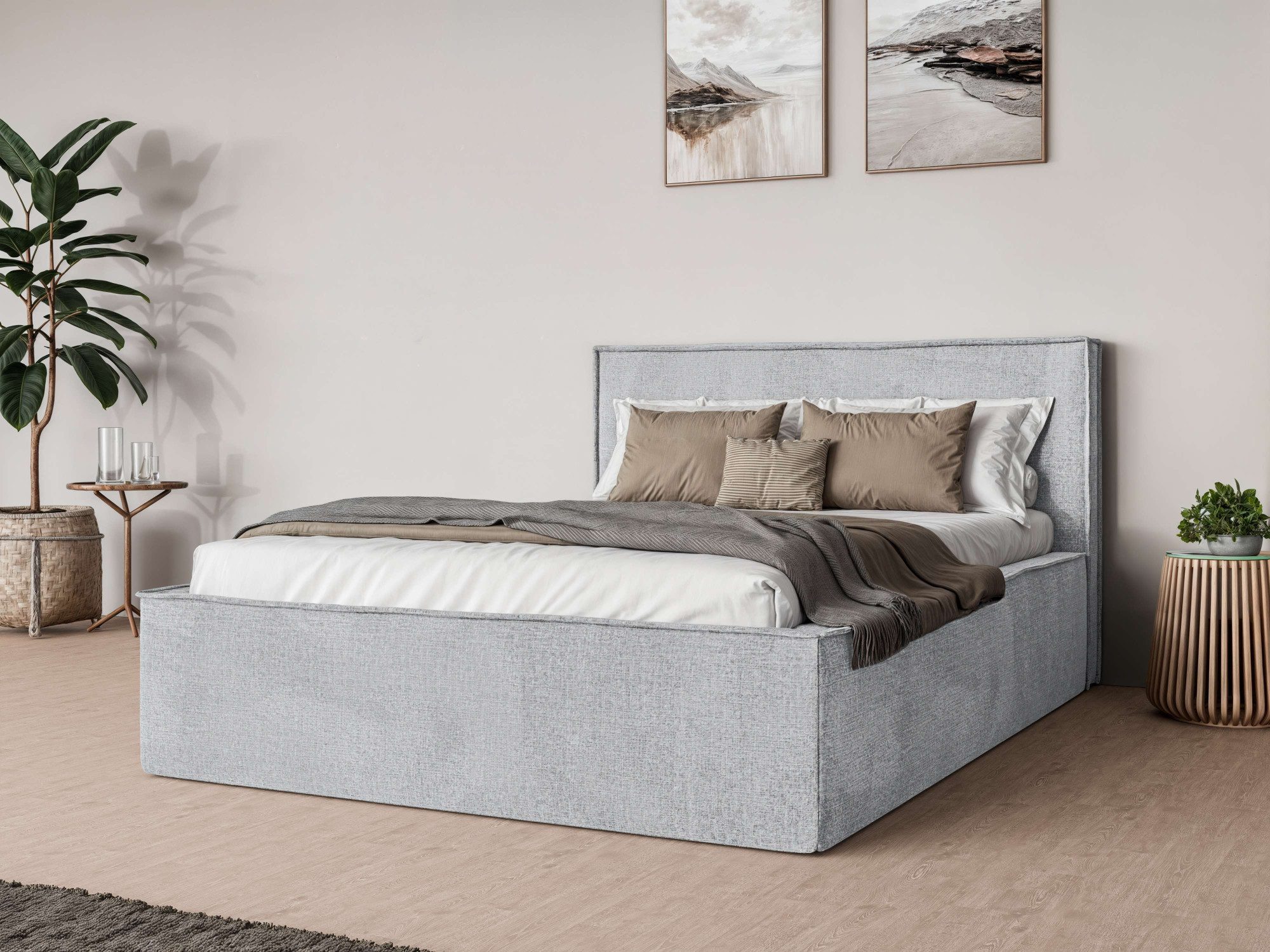 andas Polsterbett "Östavall wahlweise mit Matratze und Topper, in zwei Brei günstig online kaufen