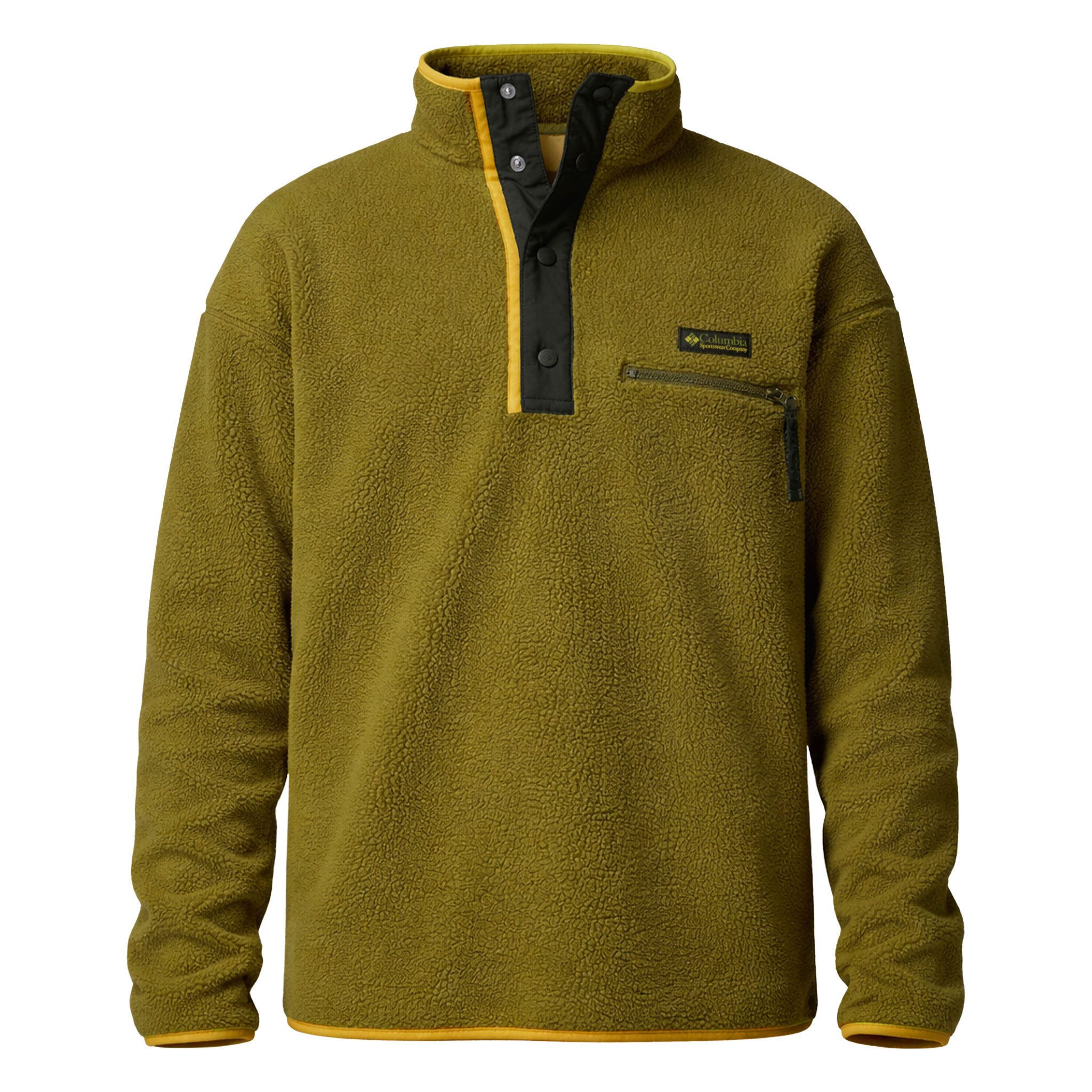 Columbia Stehkragenpullover Helvetia™ II Half Snap Fleece mit praktischer Knopfleiste