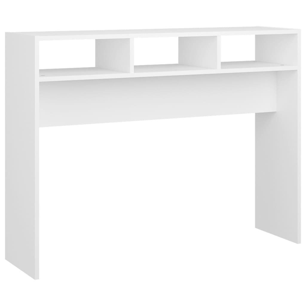 vidaXL Beistelltisch Konsolentisch Weiß 105x30x80 Holzwerkstoff cm (1-St) Weiß | Weiß