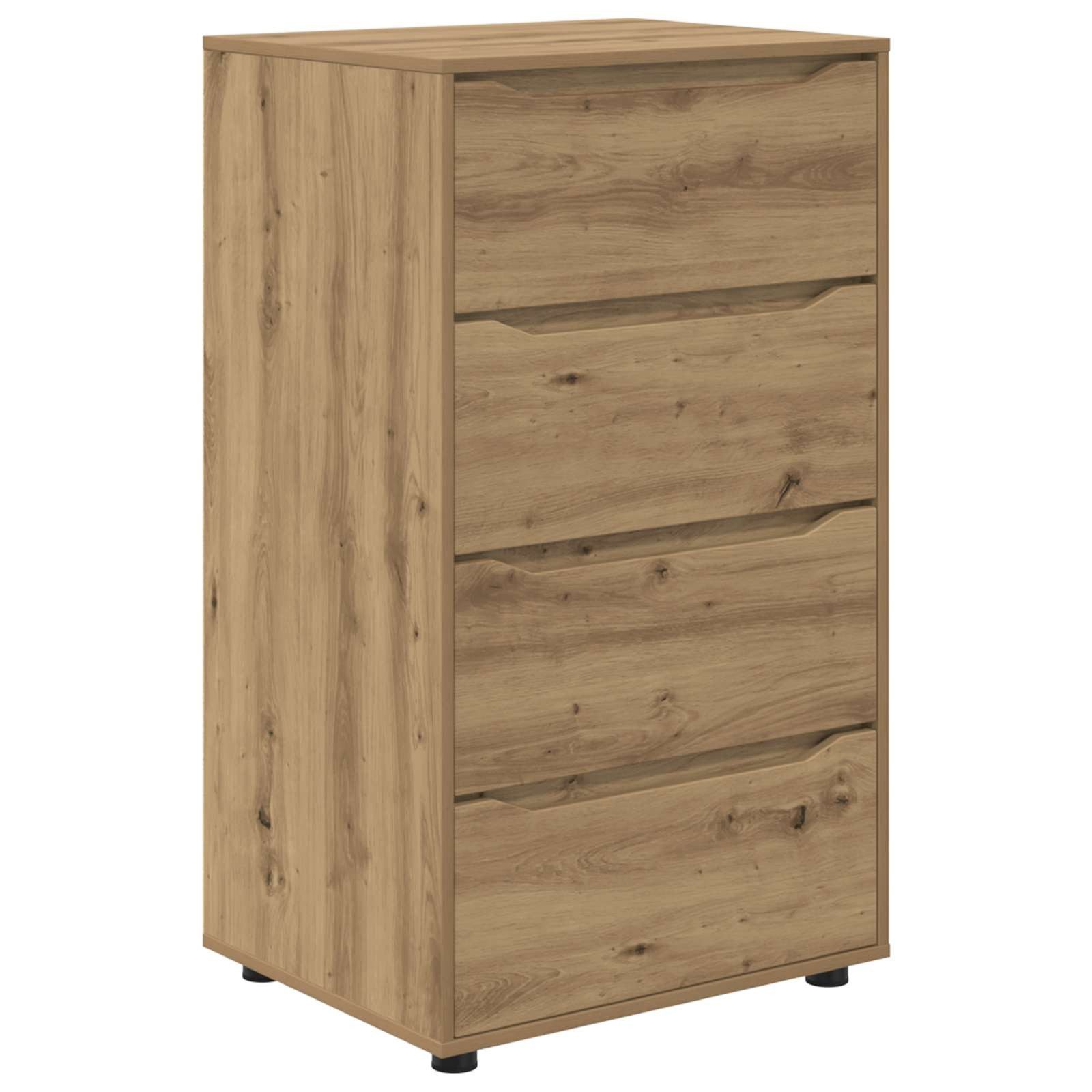 vidaXL Schranksystem Stauraumschränke 60 x 48 x 105 cm Holzwerkstoff Artisan-Eiche (1-St)