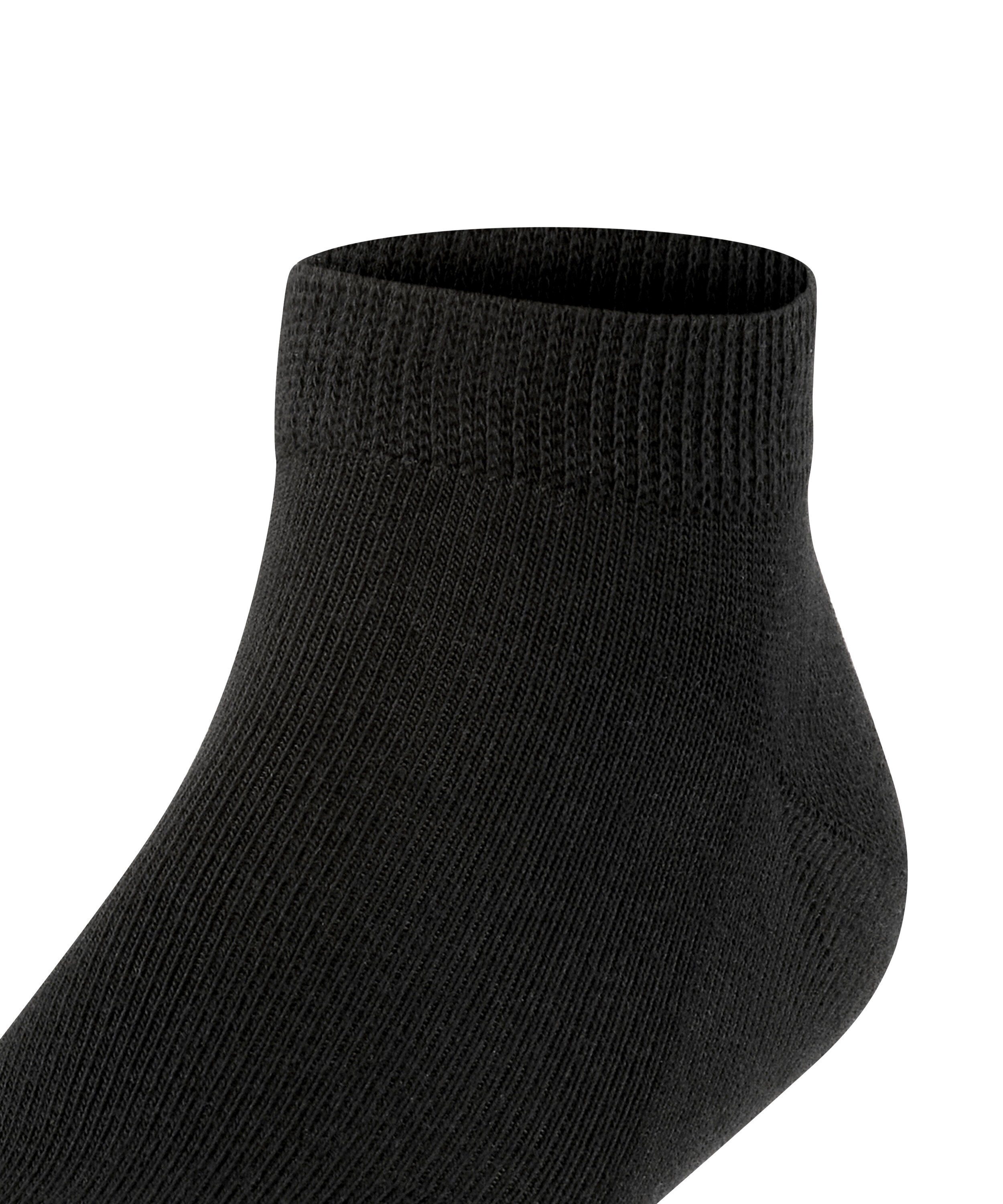 FALKE Family nachhaltiger Baumwolle Sneakersocken mit (3000) black (1-Paar)
