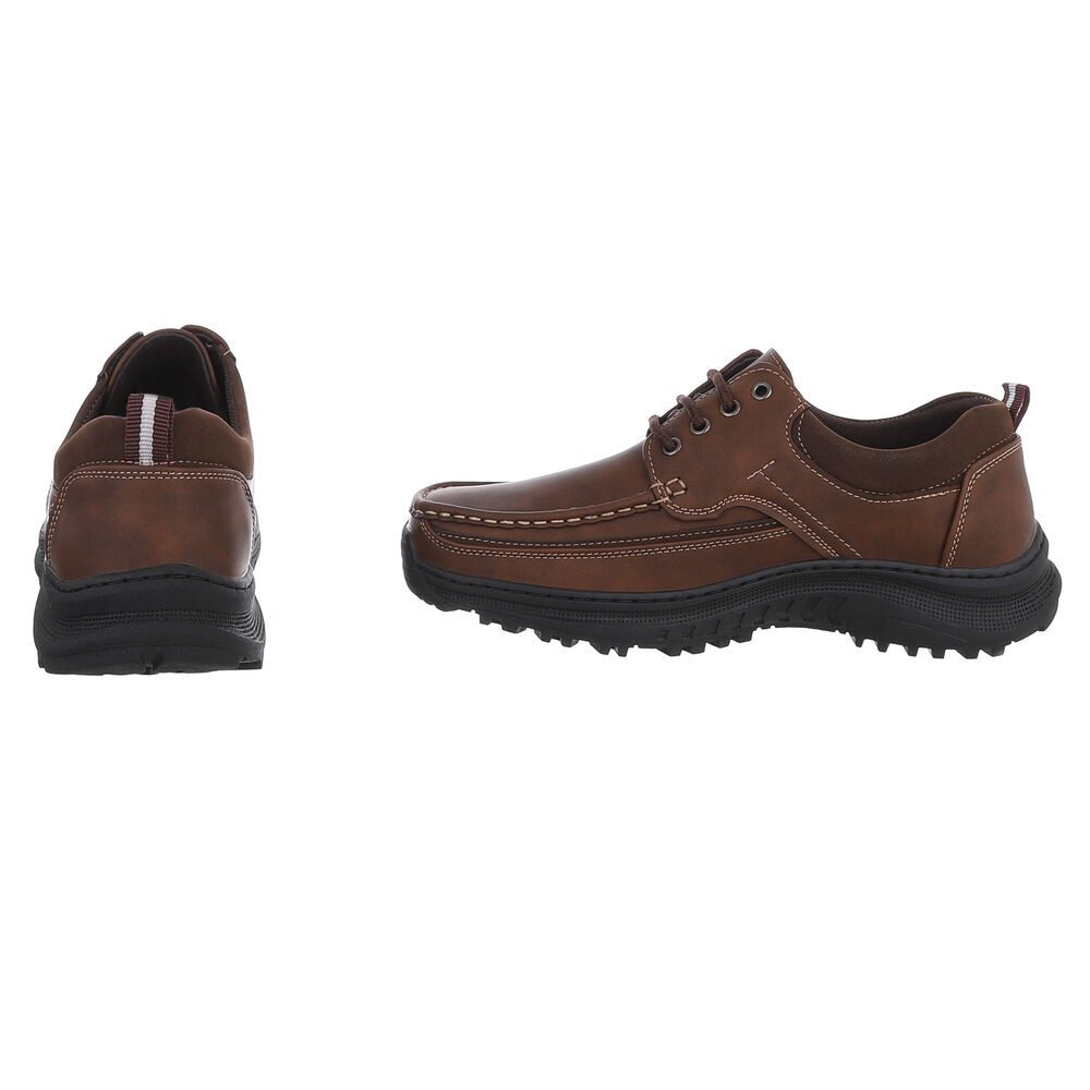 Coolwalk Vielseitiger Herrenschuh für Freizeit, Komfort und Stil Schnürschuh (90625149) Flach Schnürer in Braun – Bild 5 von 5