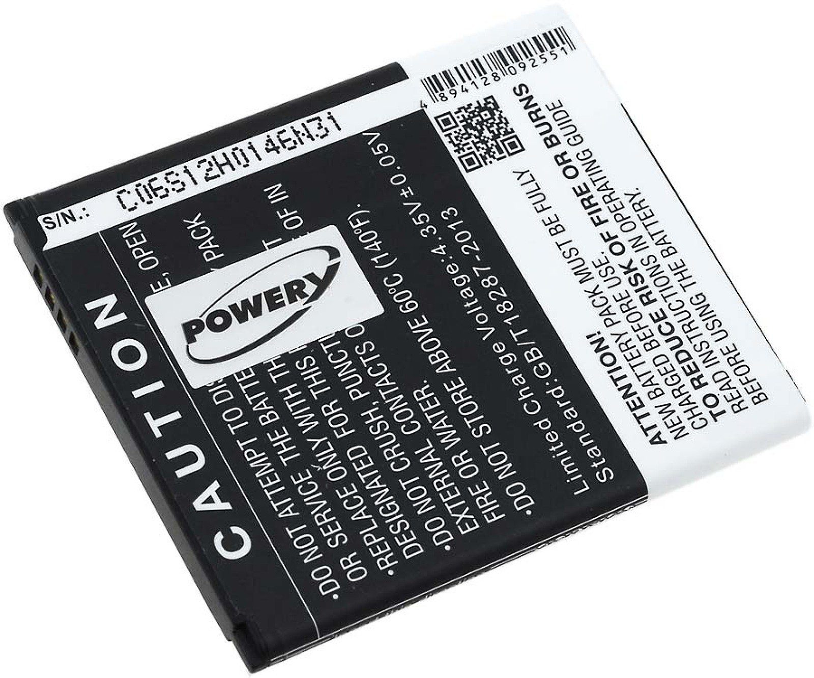 Powery Akku für Samsung SM-G310HN Smartphone-Akku 1500 mAh (3.8 V)