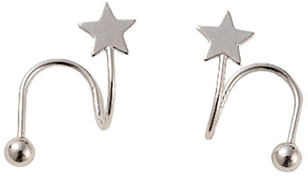 Paar Ohrstecker Schmuck Geschenk Silber 925 Ohrschmuck Ohrringe Sterne