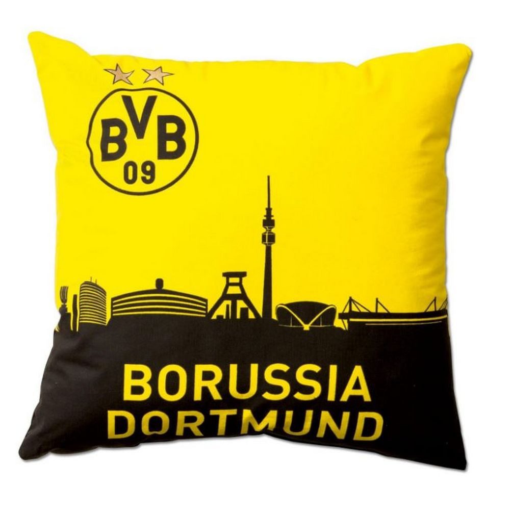 BVB Dekokissen BVB Kissen mit Skyline 40x40cm Dekokissen