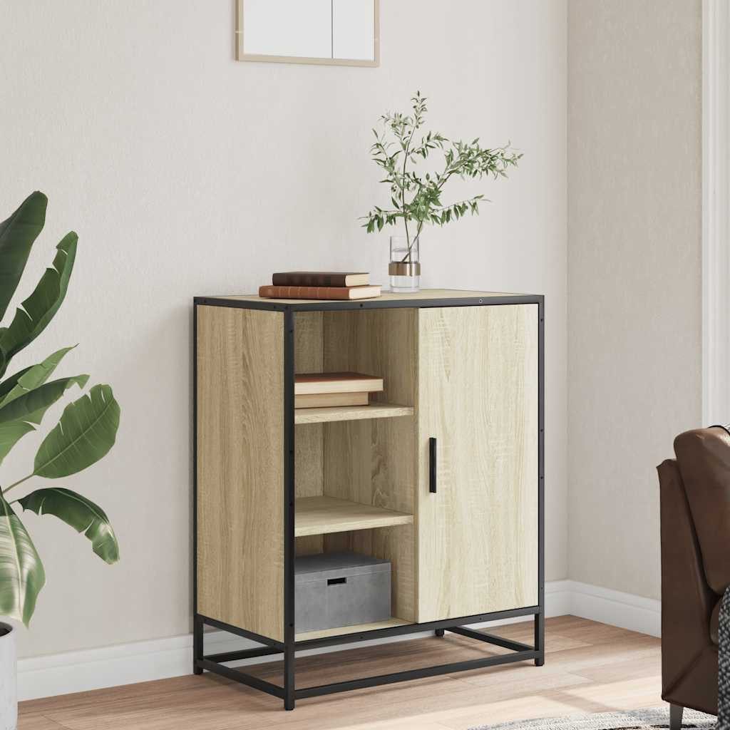 vidaXL Sideboard Sideboard Sonoma-Eiche 62x35x76 cm günstig online kaufen