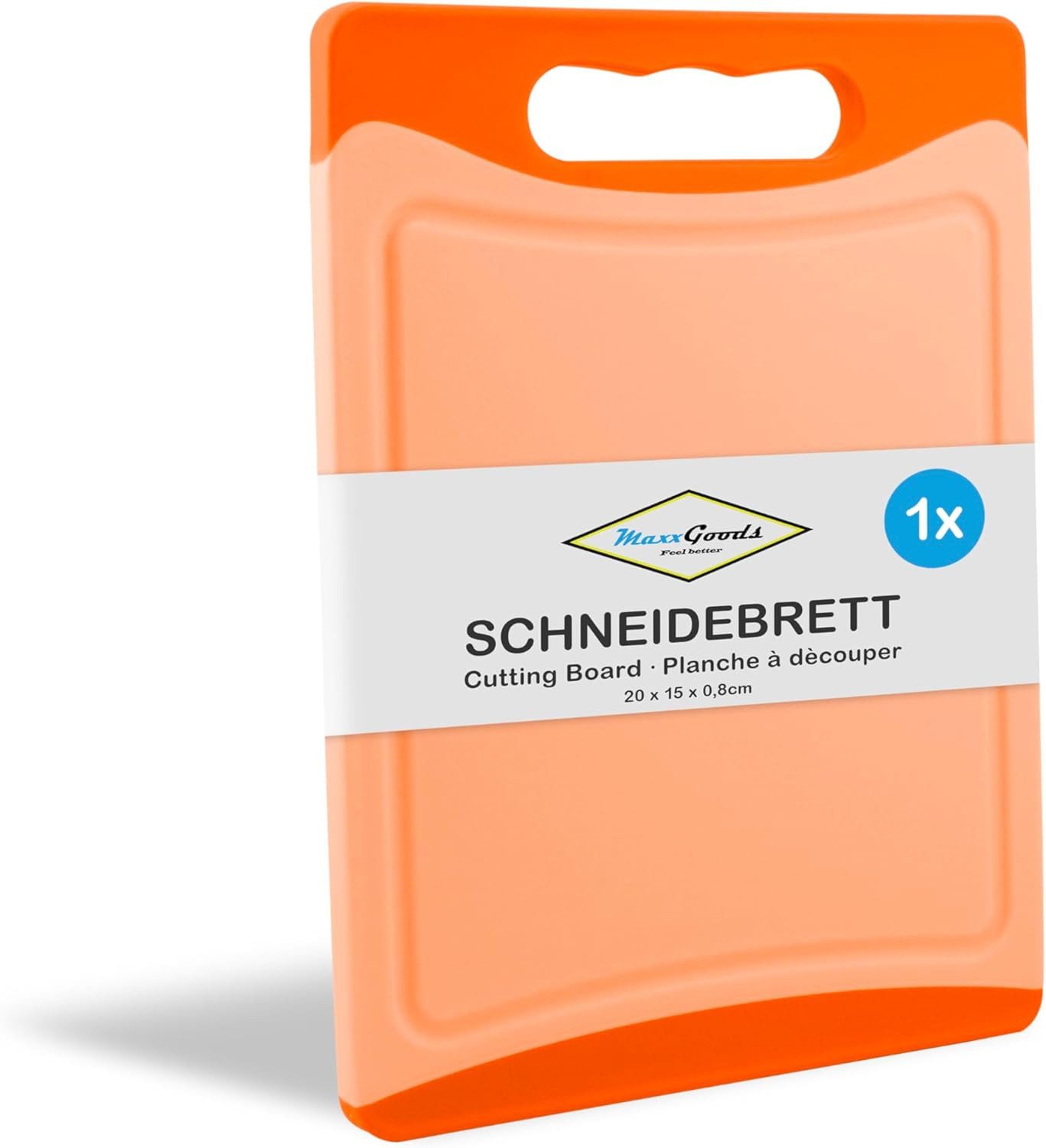 MaxxGoods Schneidebrett Schneidbretter einzeln 20cm oder 29cm, (1-St)