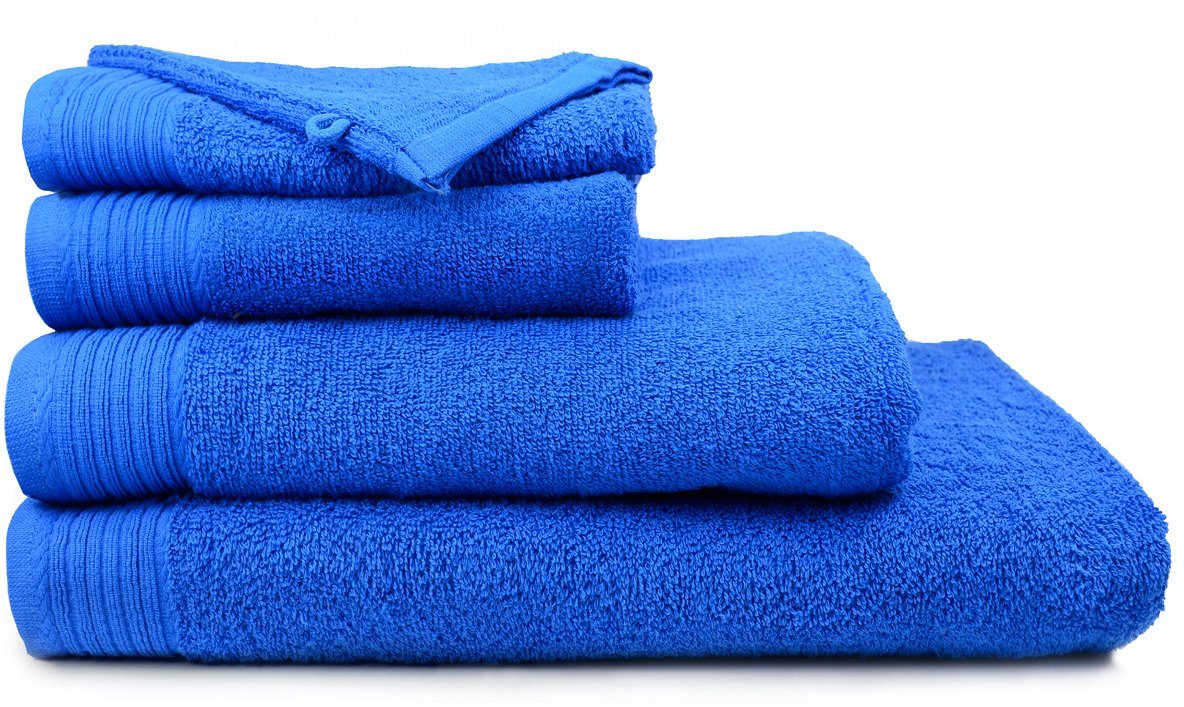 Handtuch royalblau Oma Badetuch, Duschtuch mit oder bestickt oder Opa Gästehandtuch hochwertige Handtuch Bestickung mit Opa Schnoschi Oma