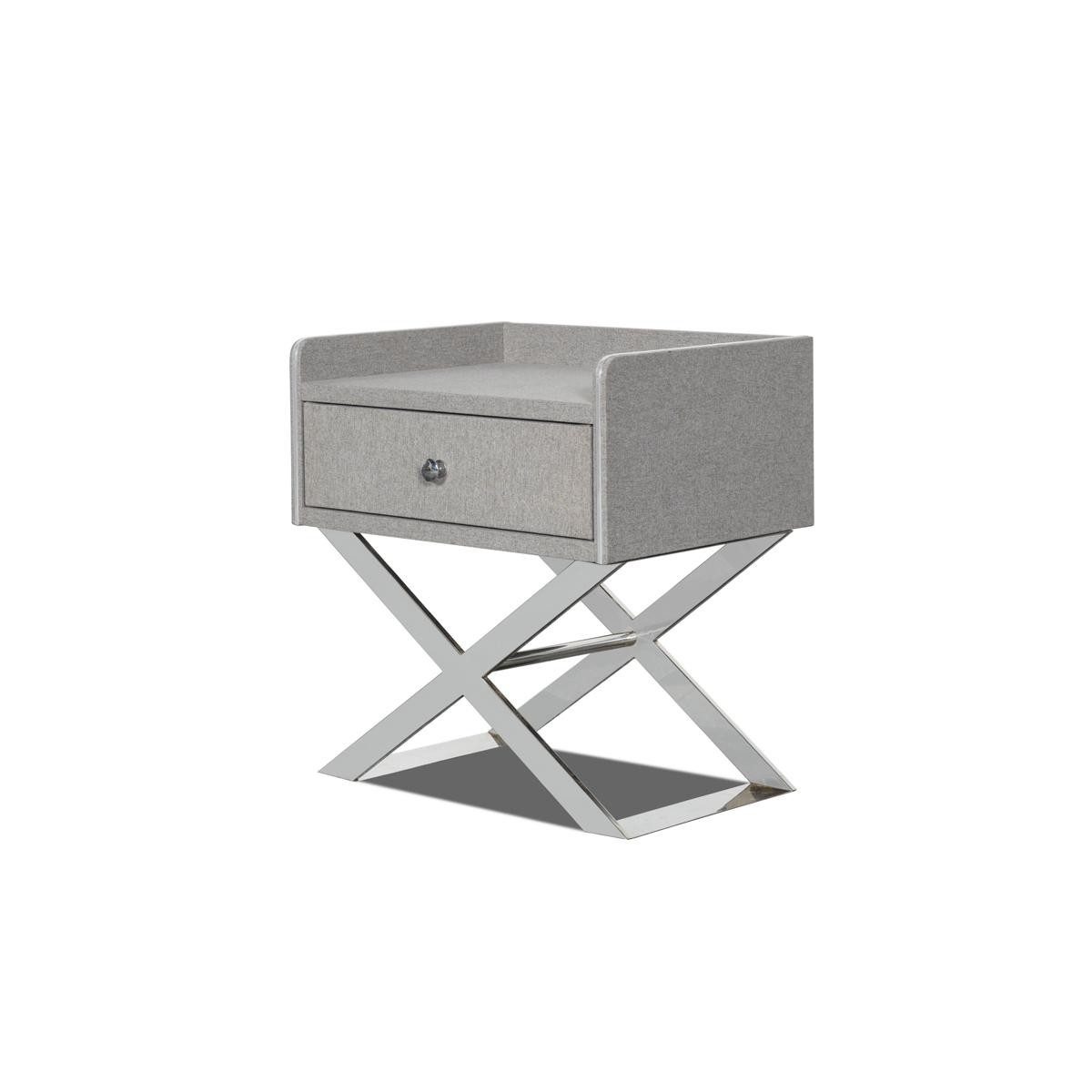 Xlmoebel Nachtkonsole Design Tisch Kommode für Schlafzimmer und Beistellzwecke (1 St), Made in Europa