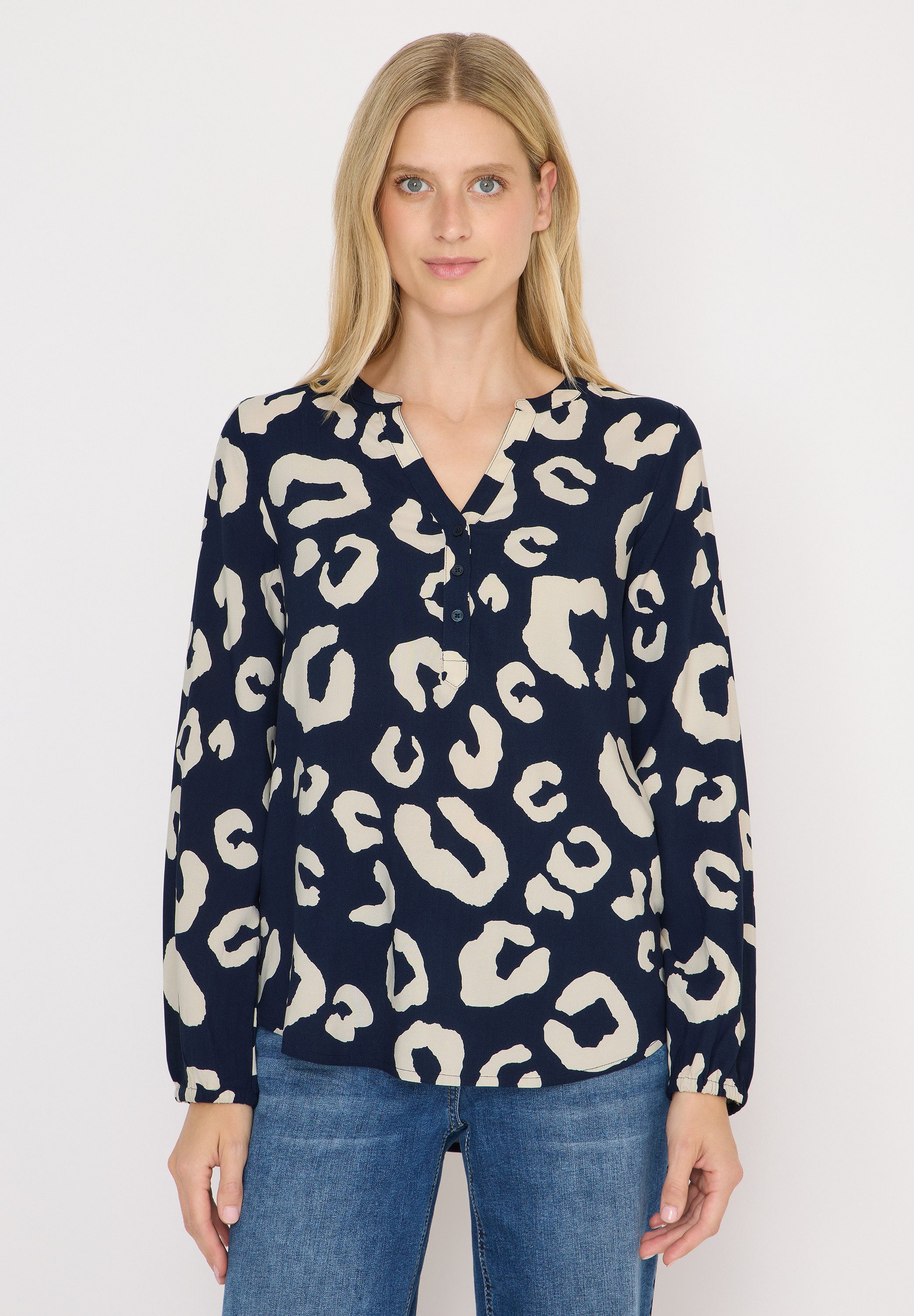 CECIL Shirtbluse mit grafischem Muster günstig online kaufen