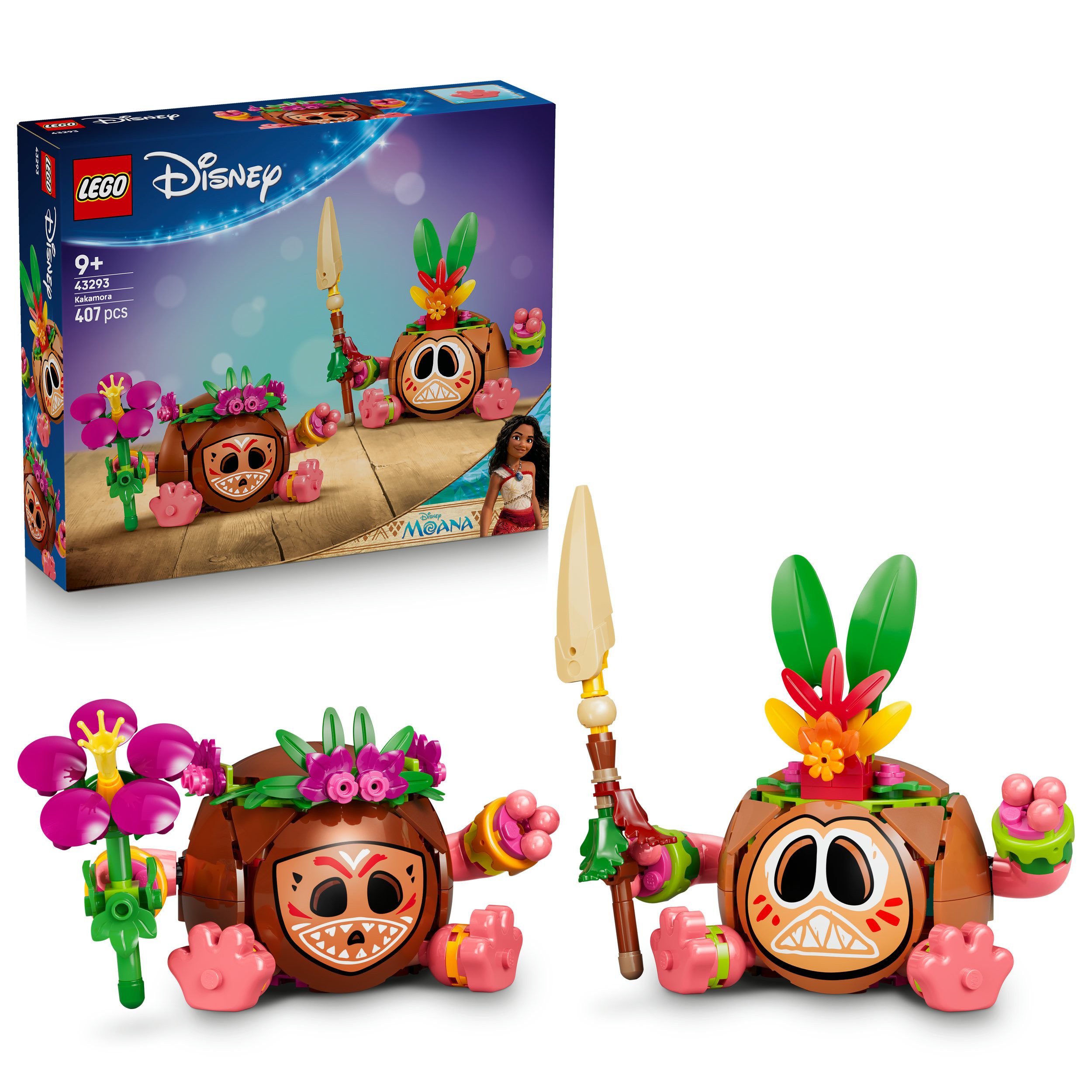 LEGO® Kakamora (43293), LEGO Disney Princess Konstruktionsspielsteine, (407 St), Made in Europe