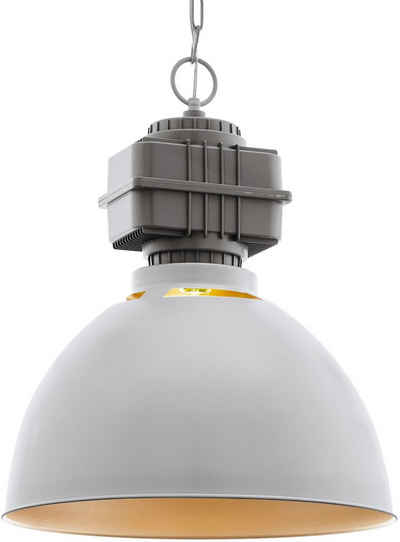 EGLO Pendelleuchte ROCKINGHAM, ohne Leuchtmittel, Hängelampe 46 cm, Hängeleuchte, Esstischlampe, Wohnzimmerlampe, E27