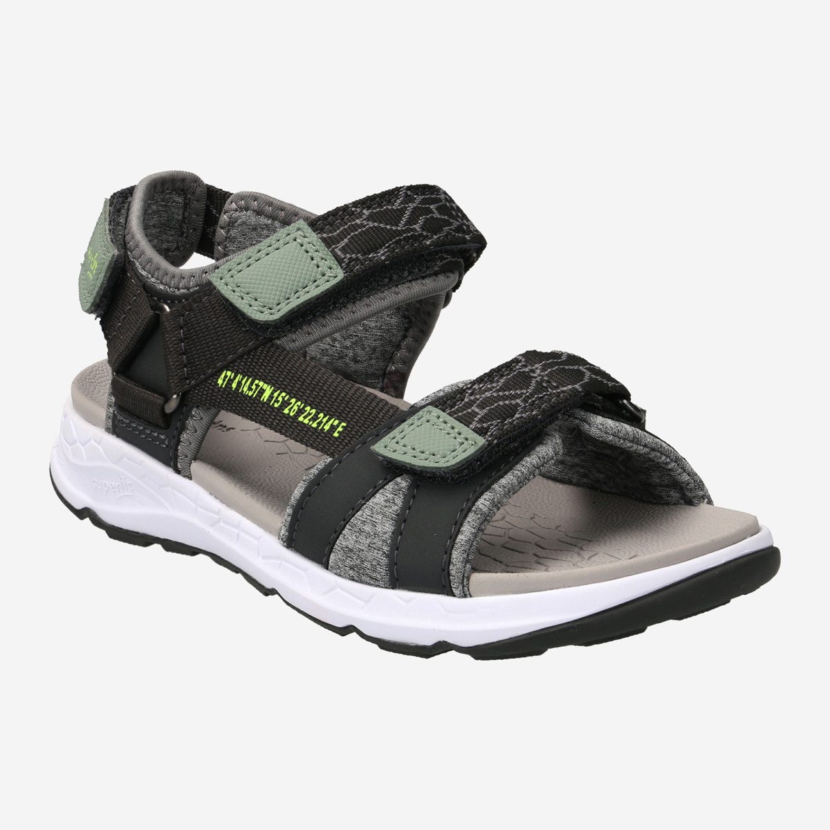 Superfit Superfit CRISS CROSS, Sandalen in Grau für Kinder Sandale