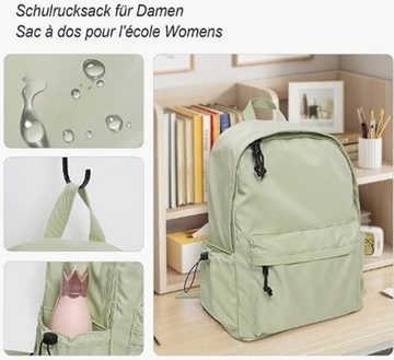XDeer Schulrucksack Schulrucksack Damen,Travel Schultaschen 14 Zoll Laptop Rucksack, Rucksack für Mädchen im Teenageralter, Wasserdichter,Daypack