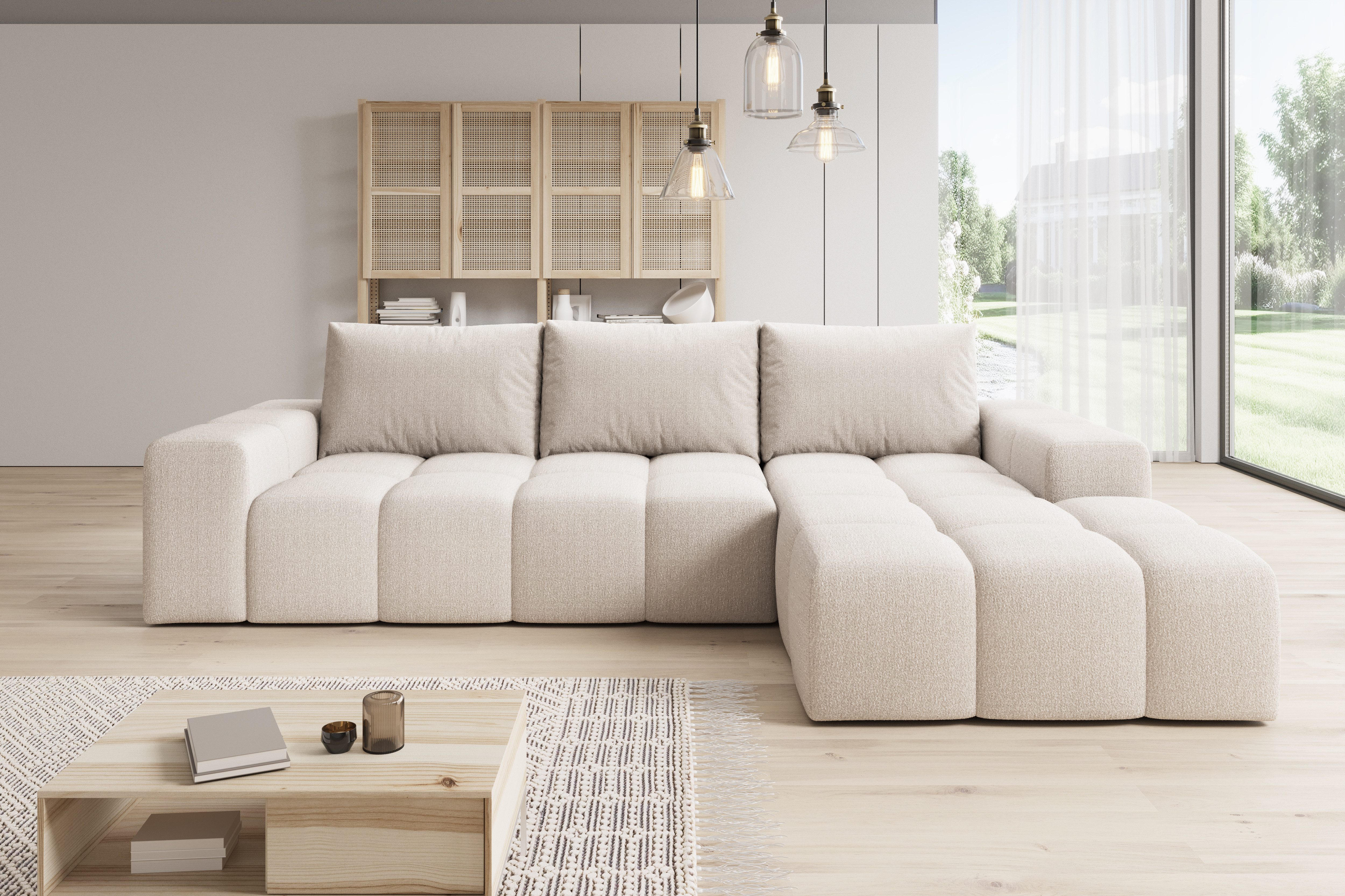 PROMETO Möbel Ecksofa Cento Couch L-Form,Sofa günstig online kaufen