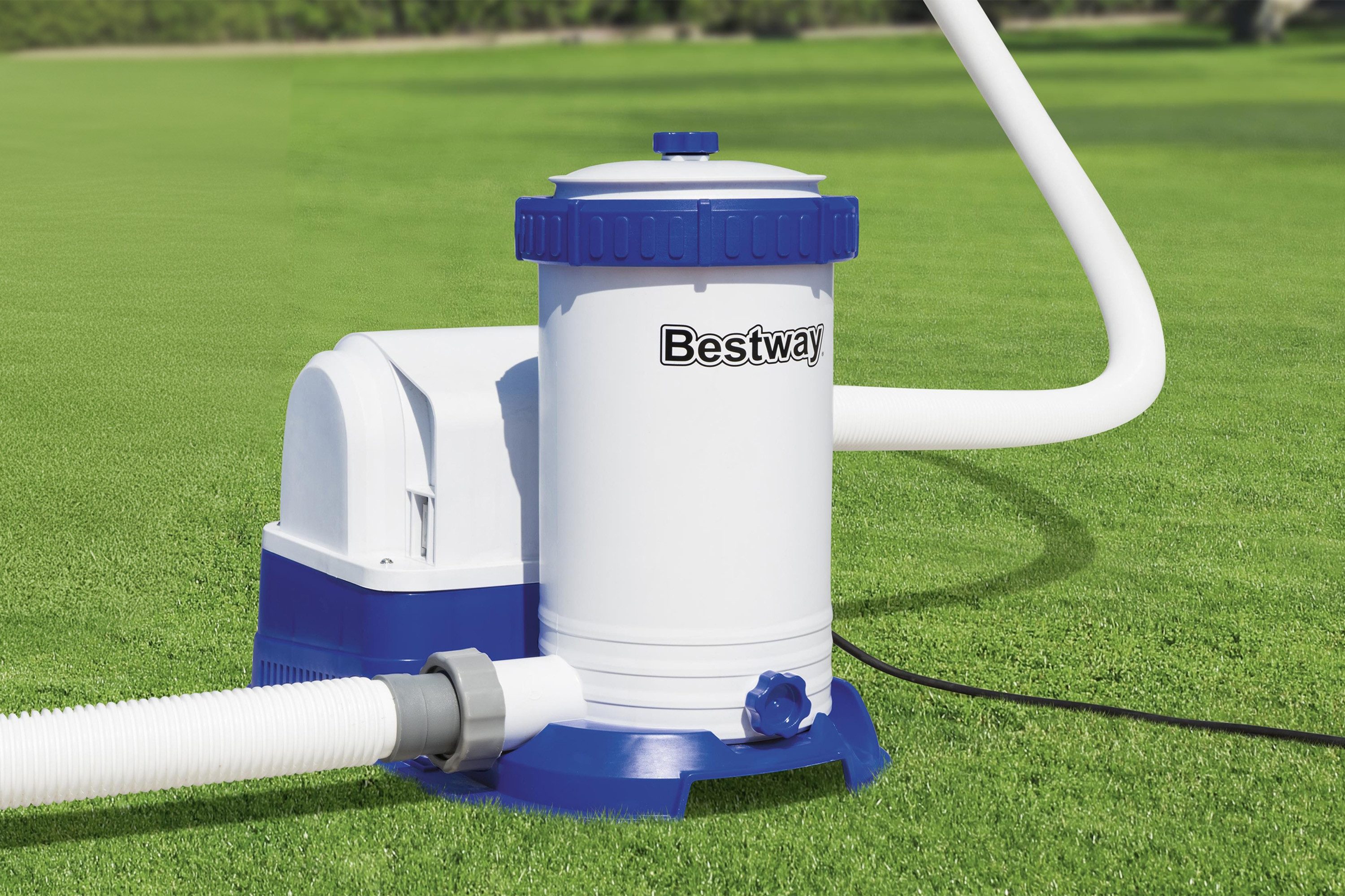 Bestway Framepool Steel Pro MAX™ (Set, Inkl. Filterpumpe), Ø 610 x 132 cm