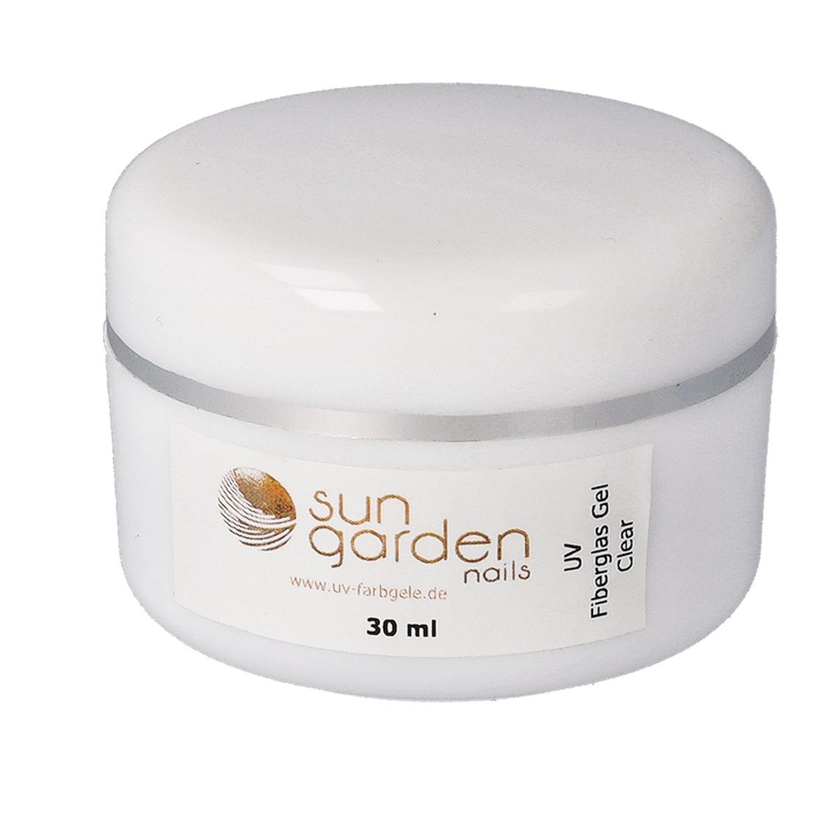 Nails Garden Fiberglas ml 30 Klar Nagellack Gel Sun UV