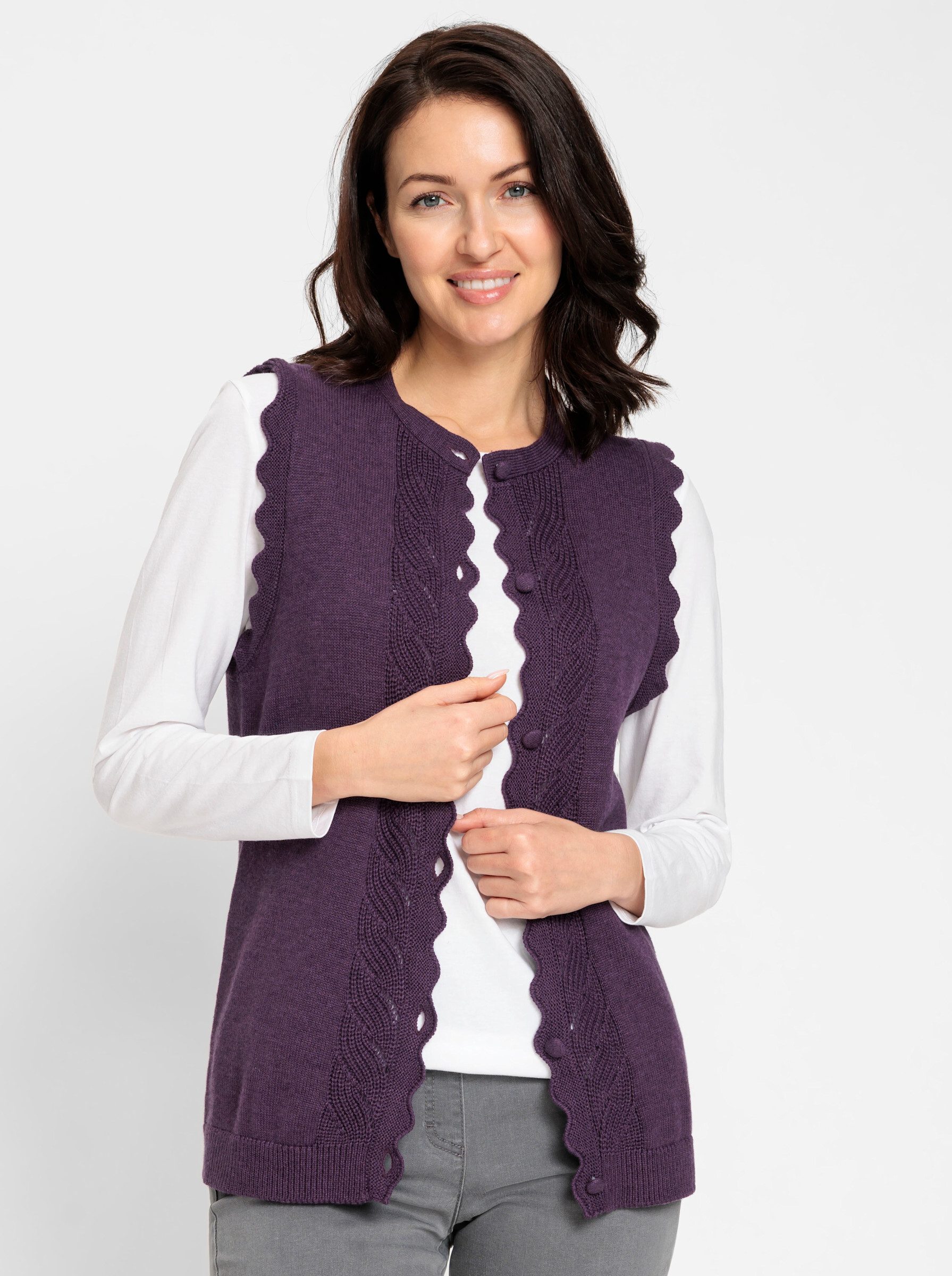 Inspirationen Strickweste günstig online kaufen