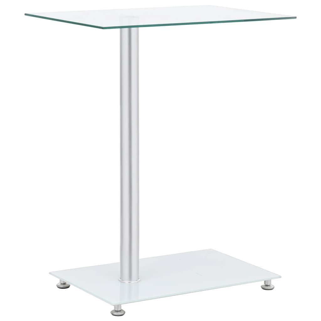 furnicato Beistelltisch U-Form Transparent 45x30x58 cm günstig online kaufen