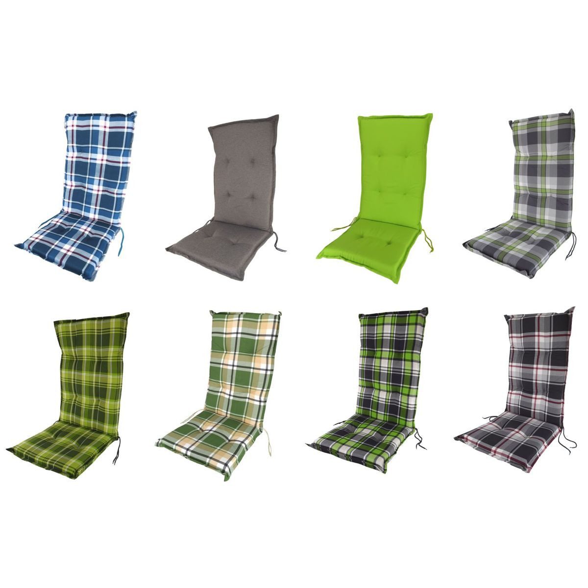 Marabellas Shop Hochlehnerauflage Gartenstuhl-Sitzpolster 117 x günstig online kaufen