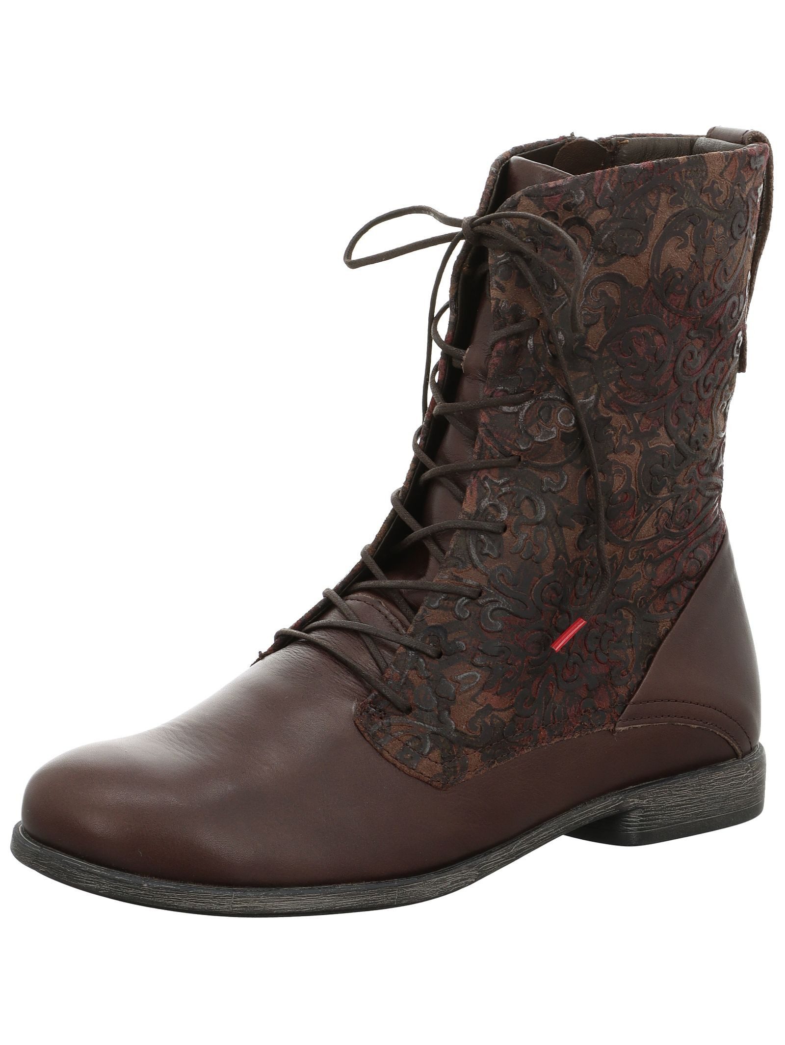 Think! Think! Сапогиette Leder Schnürstiefelette